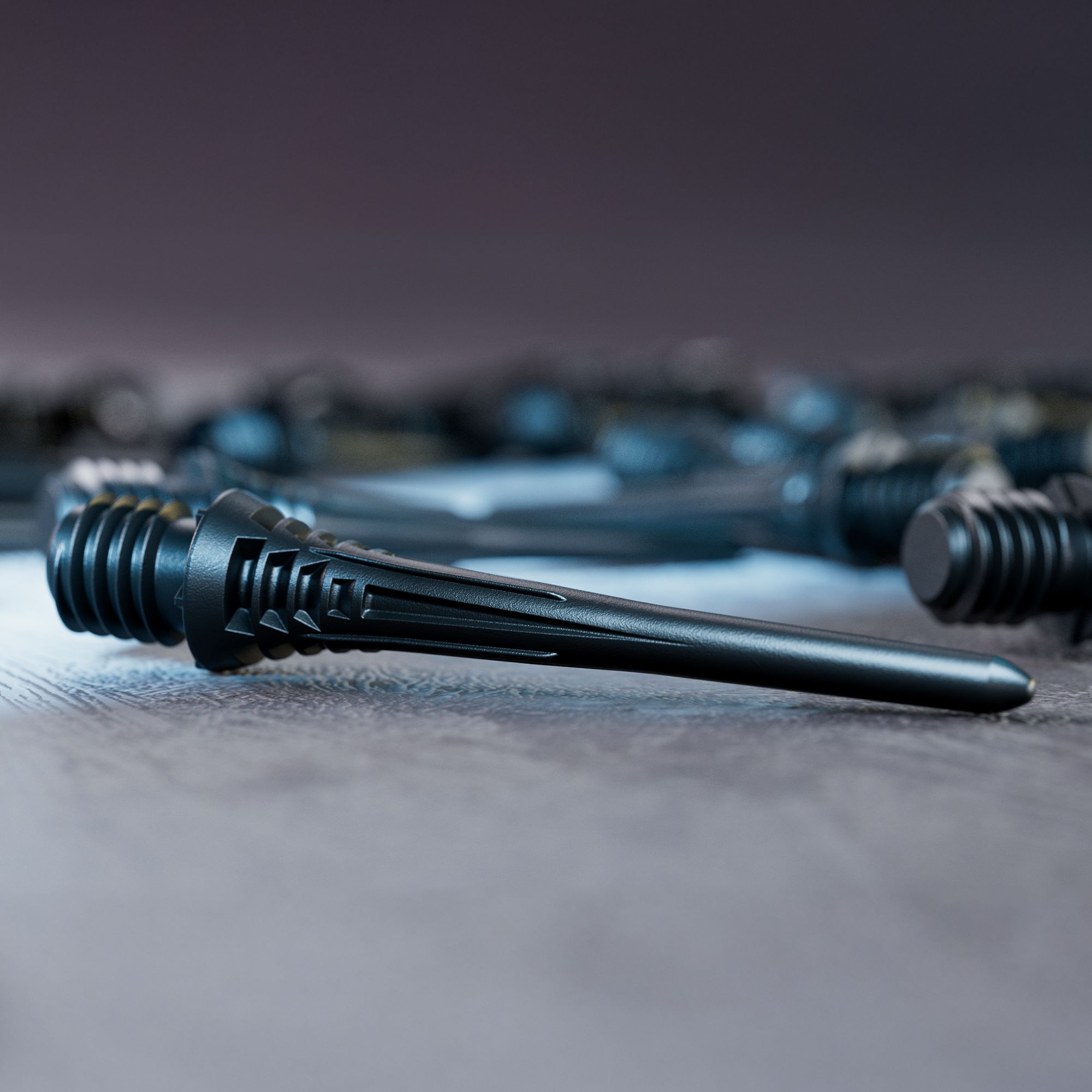 Die Abbildung zeigt die Verpackung der Target Cryo Softdartspitzen 30er Pack in Schwarz. Sie eignen sich für elektronische Dartscheiben und garantieren sicheren Halt.