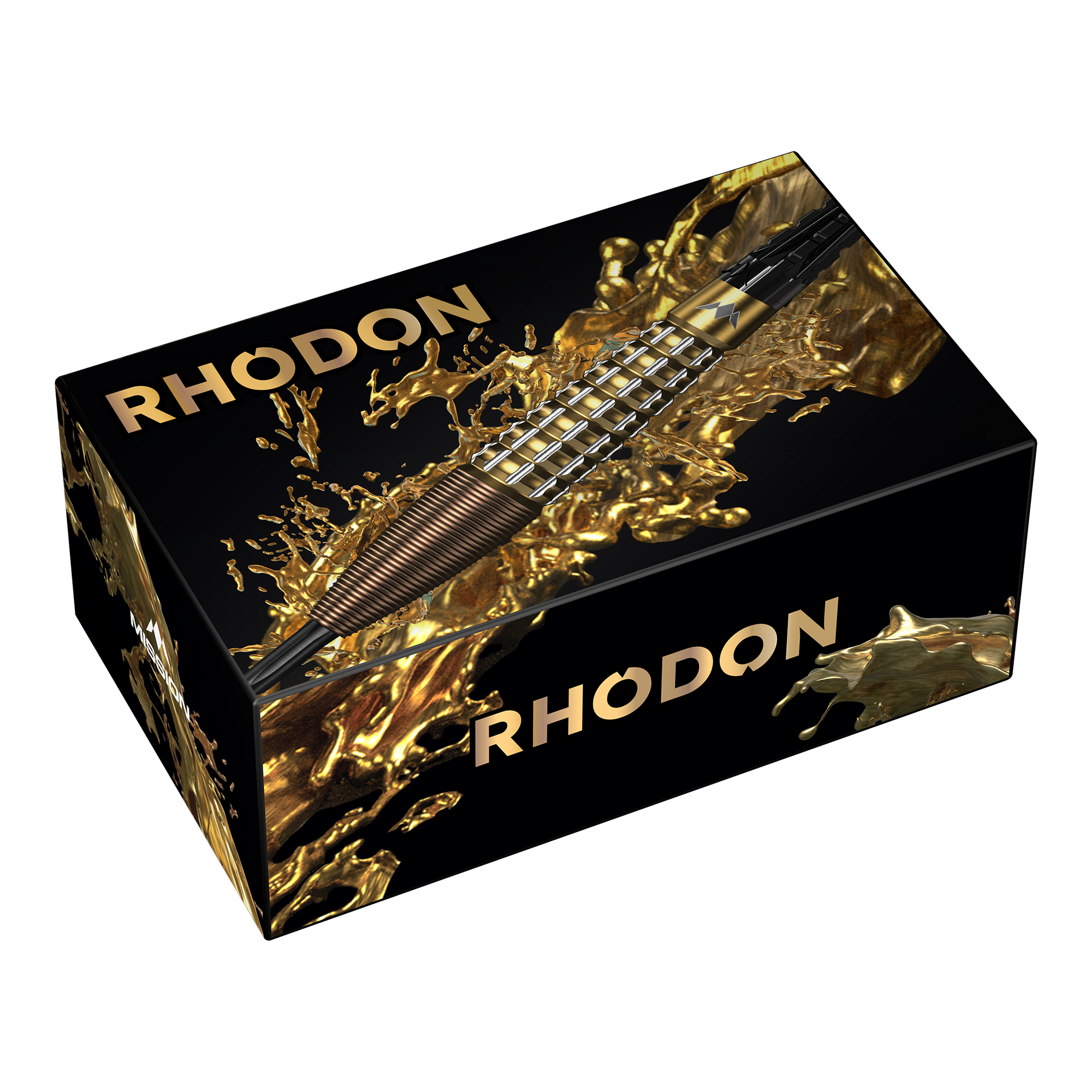 Mission Rhodon steel darts - 23g Hier ist das Produkt Mission Rhodon Steeldarts - 23g abgebildet. Die Steeldarts eignen sich ideal für Wettkämpfe und Training.
