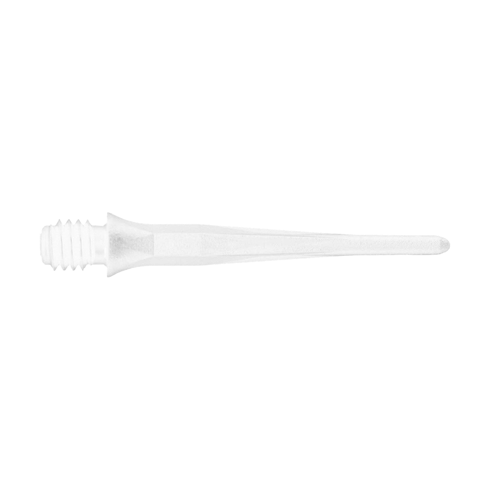 Caliburn 2BA Soft Dart Tips White - Pack of 50 Gezeigt werden Caliburn 2BA Softdartspitzen in Weiß als praktischer 50er Pack. Diese weißen Softdartspitzen sind für viele Darts geeignet.