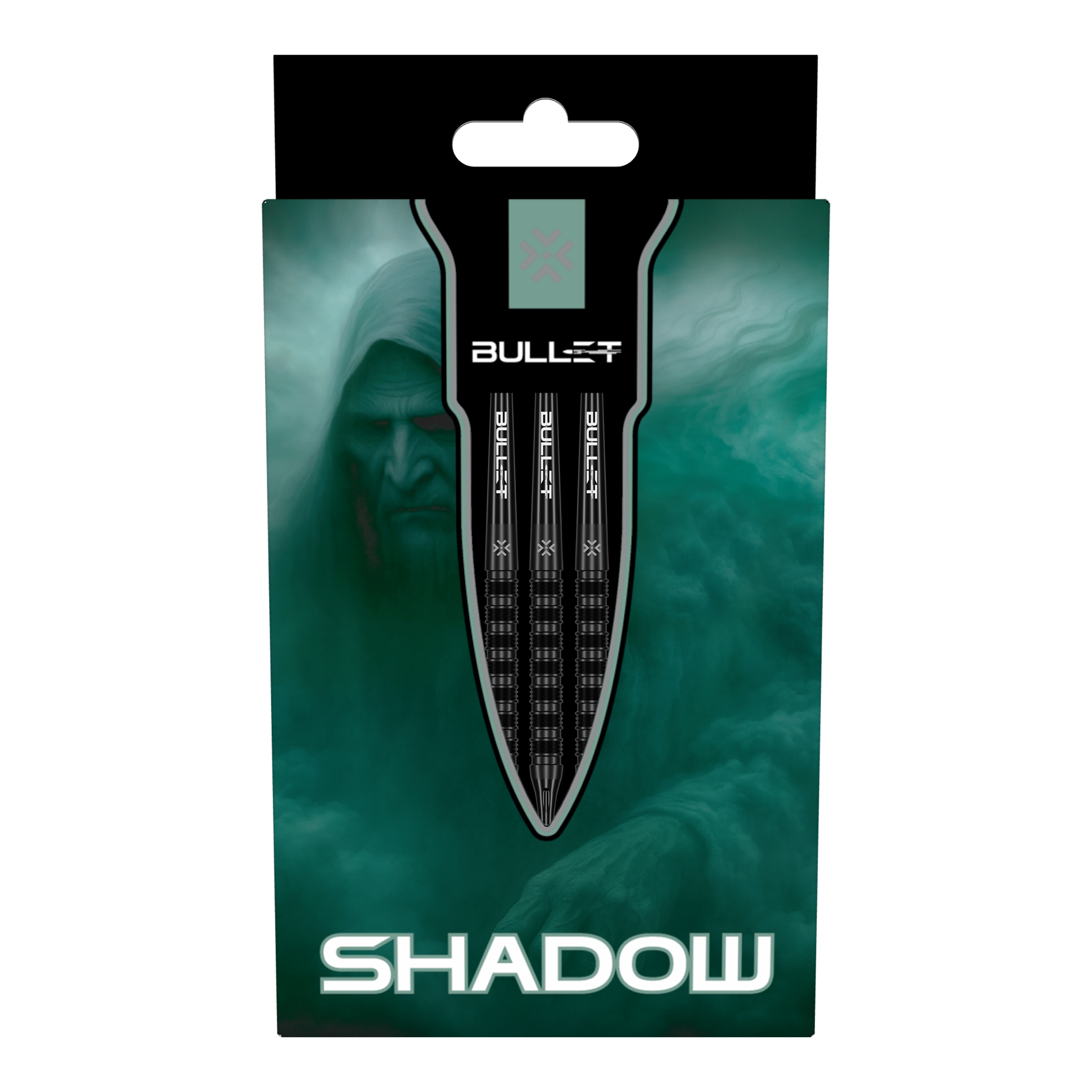 Hier sieht man die Bullet Shadow Softdarts - 20g. Sie sind optimal für Softdart-Spiele geeignet.