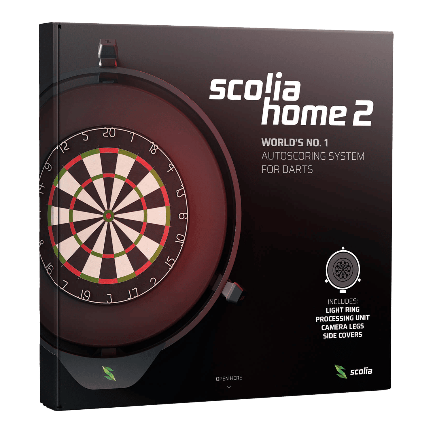 Scolia Home 2 Electronic Score System with Illuminated Ring