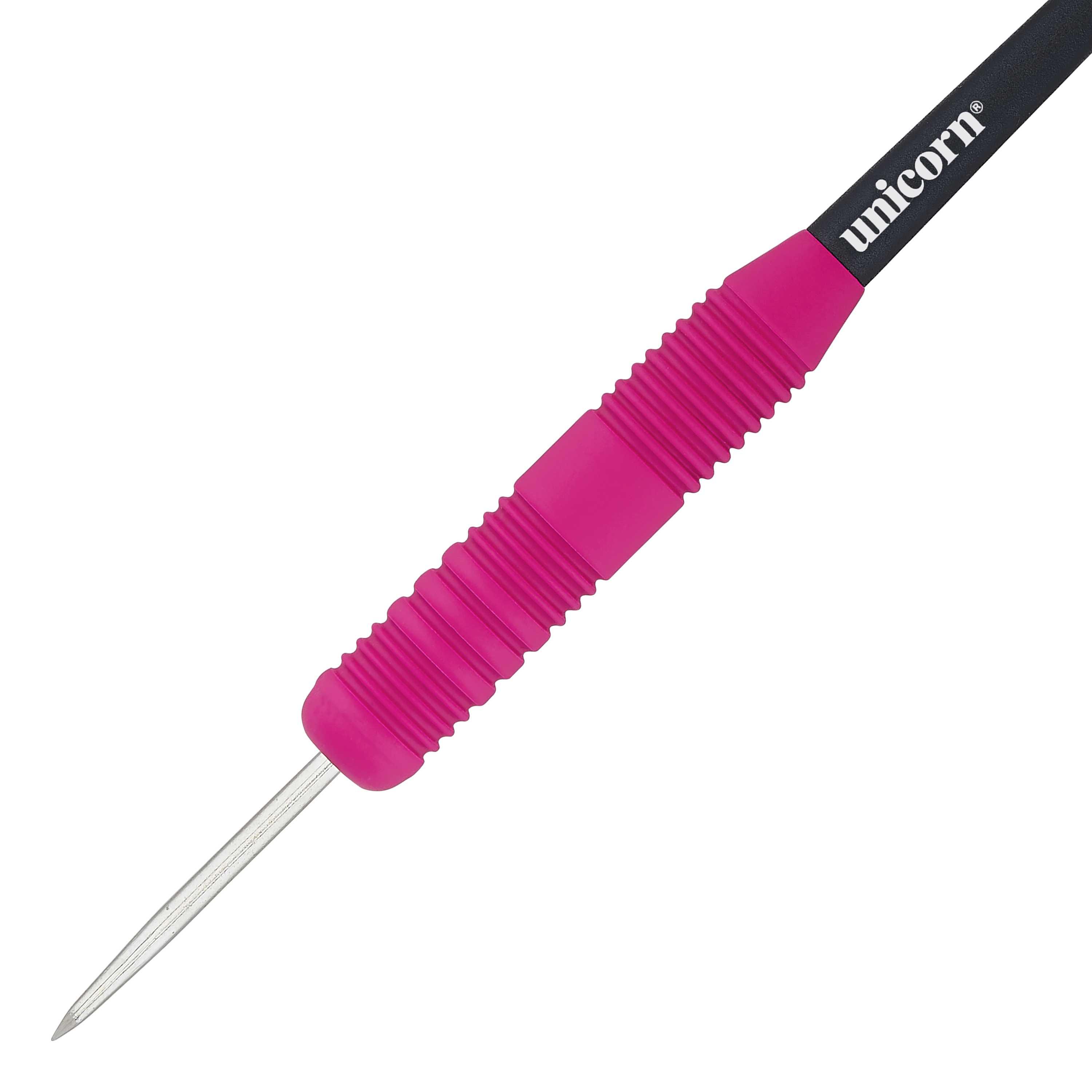 Unicorn Core Plus Rubberised Pink Steeldarts