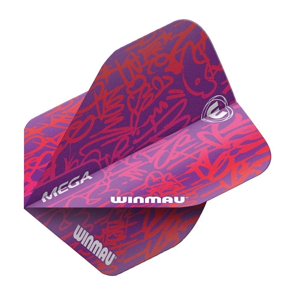 Winmau Mega Red Standard Flights