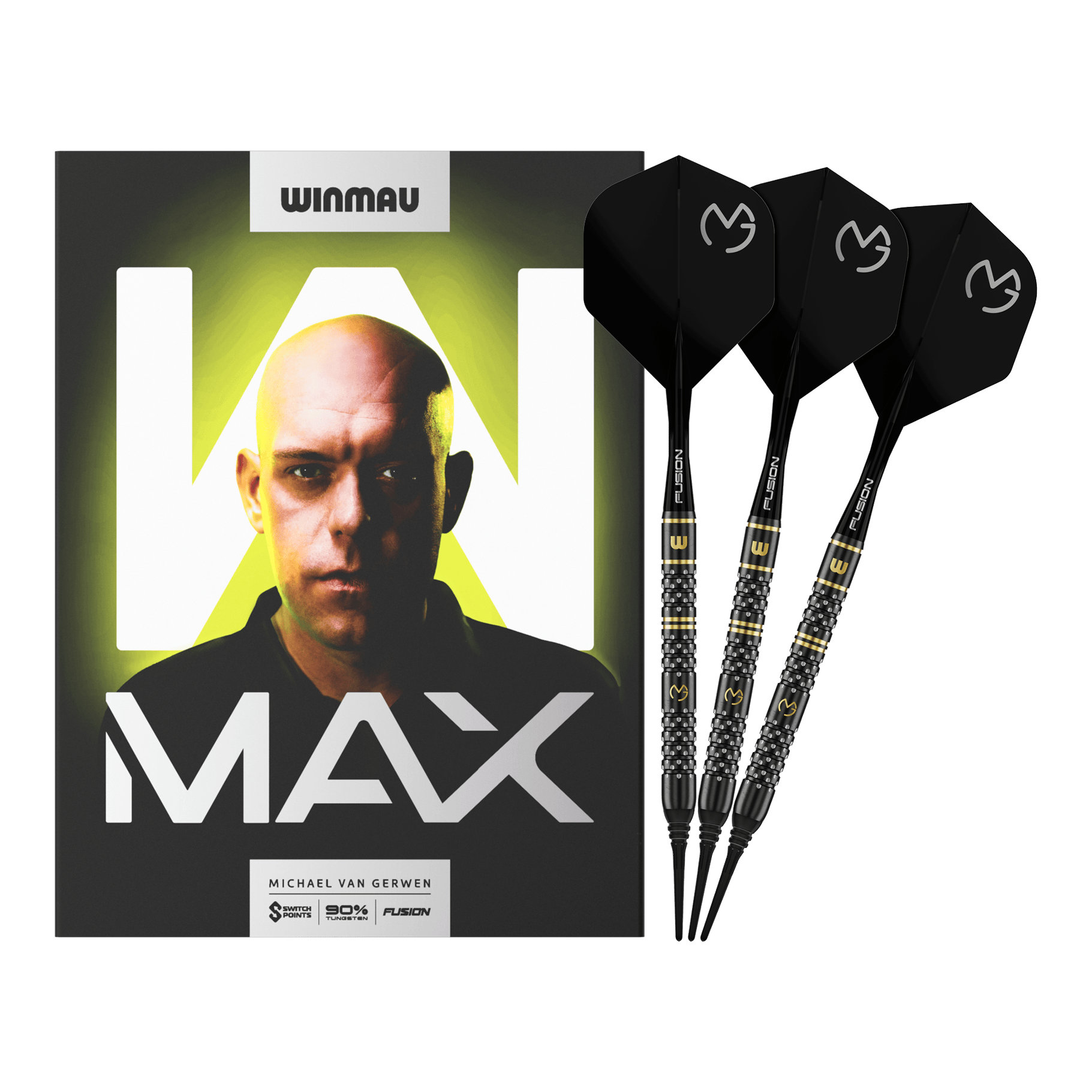 Winmau Michael Van Gerwen W-MAX soft darts - 18g Winmau Michael Van Gerwen W-MAX soft darts - 18g