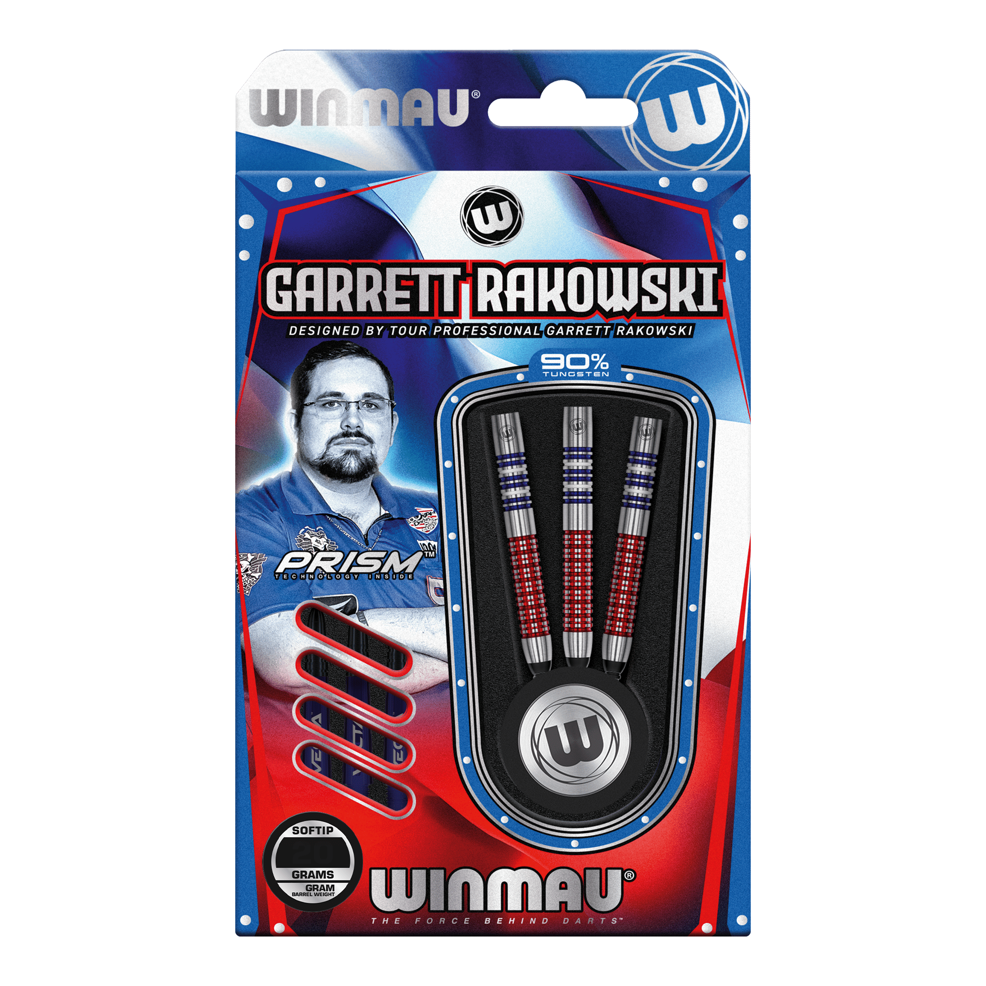 Winmau Garret Rakowski Softdarts - 20g