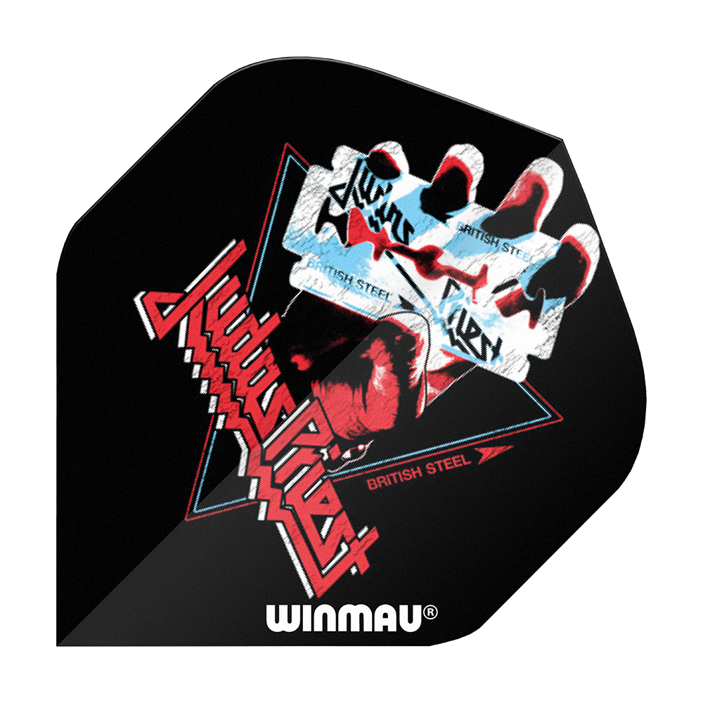 Winmau Rockstar Legends Judas Priest British Steel Standard Flights