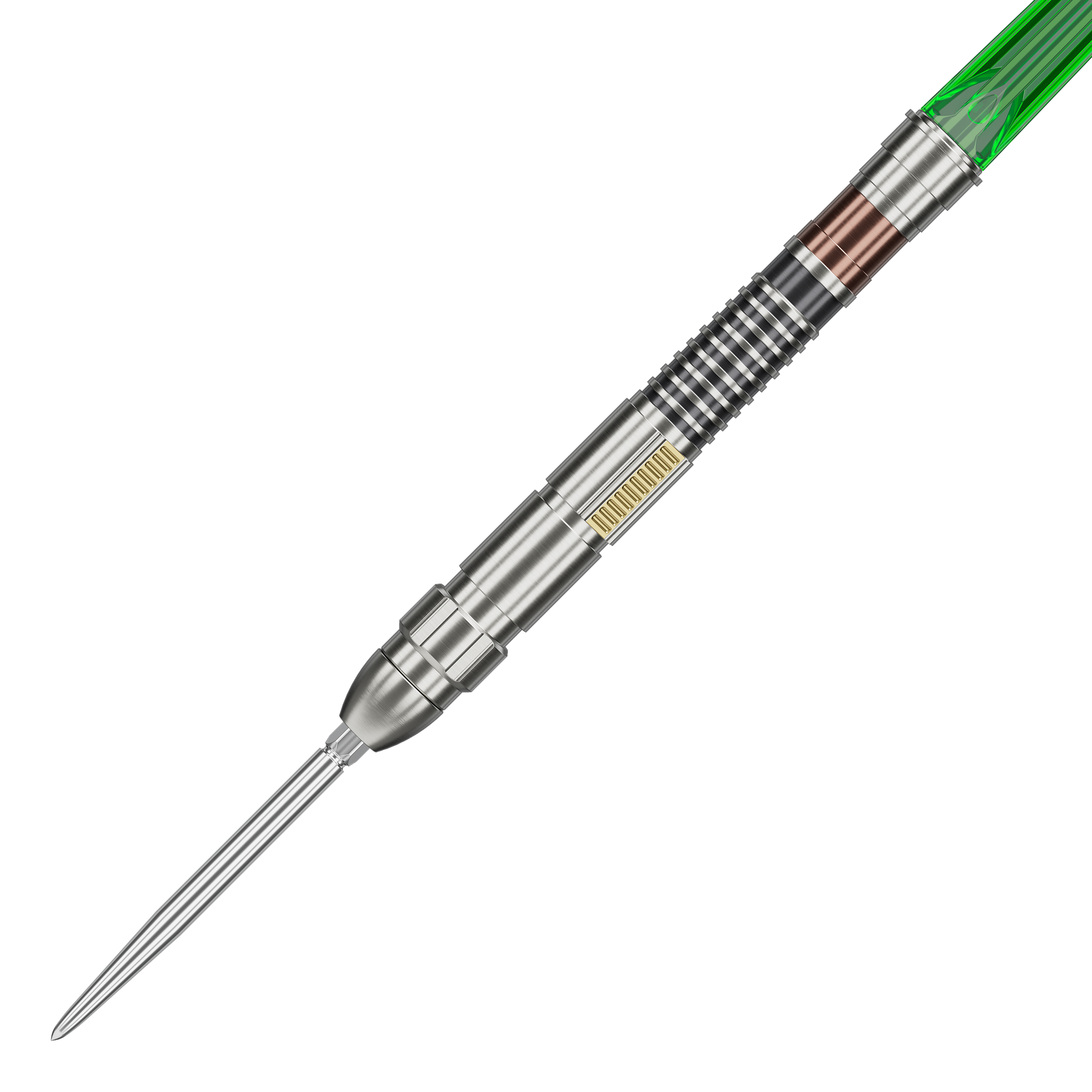 Das Bild zeigt die Target Star Wars Luke Skywalker The Jedi Knight Light Saber Limited Edition Steeldarts - 24g. Die Darts sind im Star Wars Stil und als limitierte Edition erhältlich.