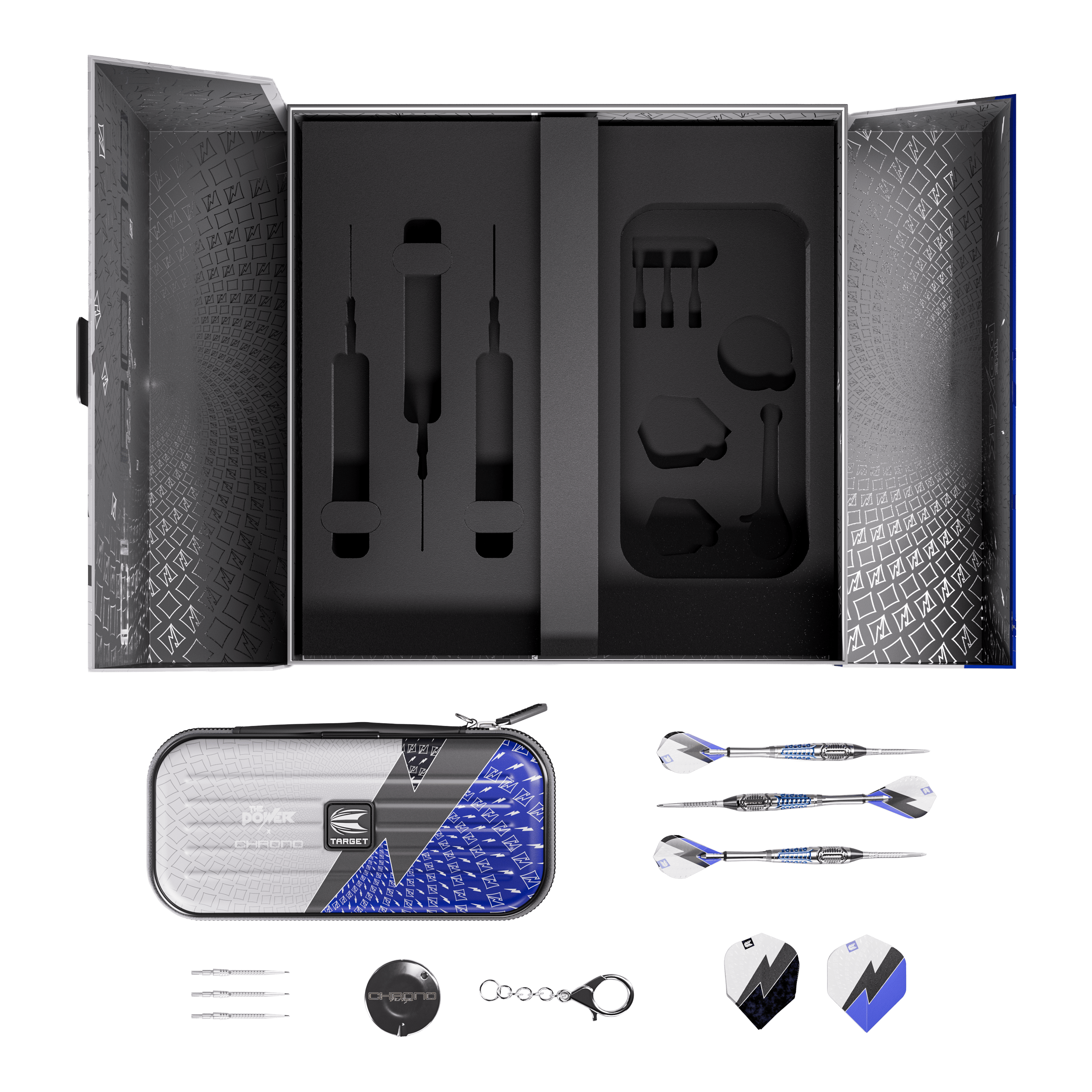 Target Phil Taylor Power X Chrono Swiss Points steel darts Target Phil Taylor Power X Chrono Swiss Points steel darts