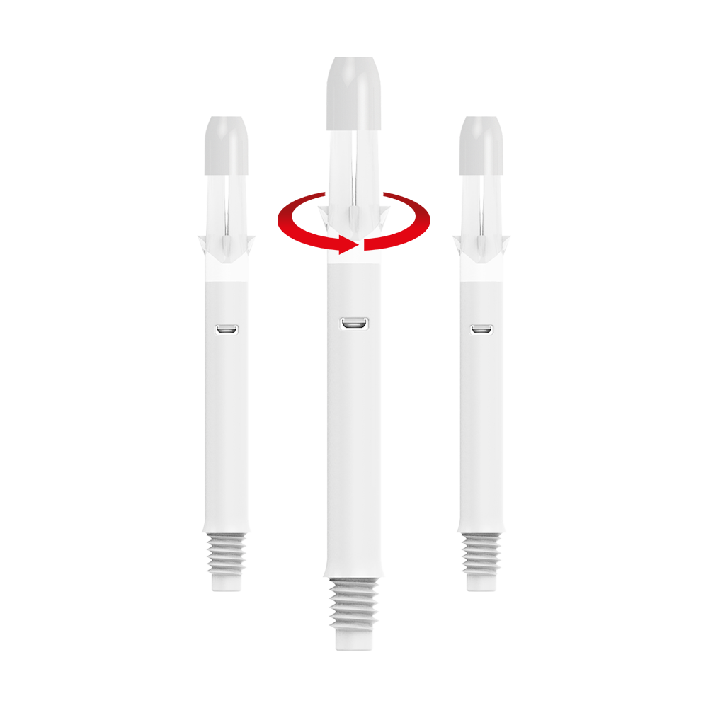 L-L-Style-Shafts Silent Straight - White
