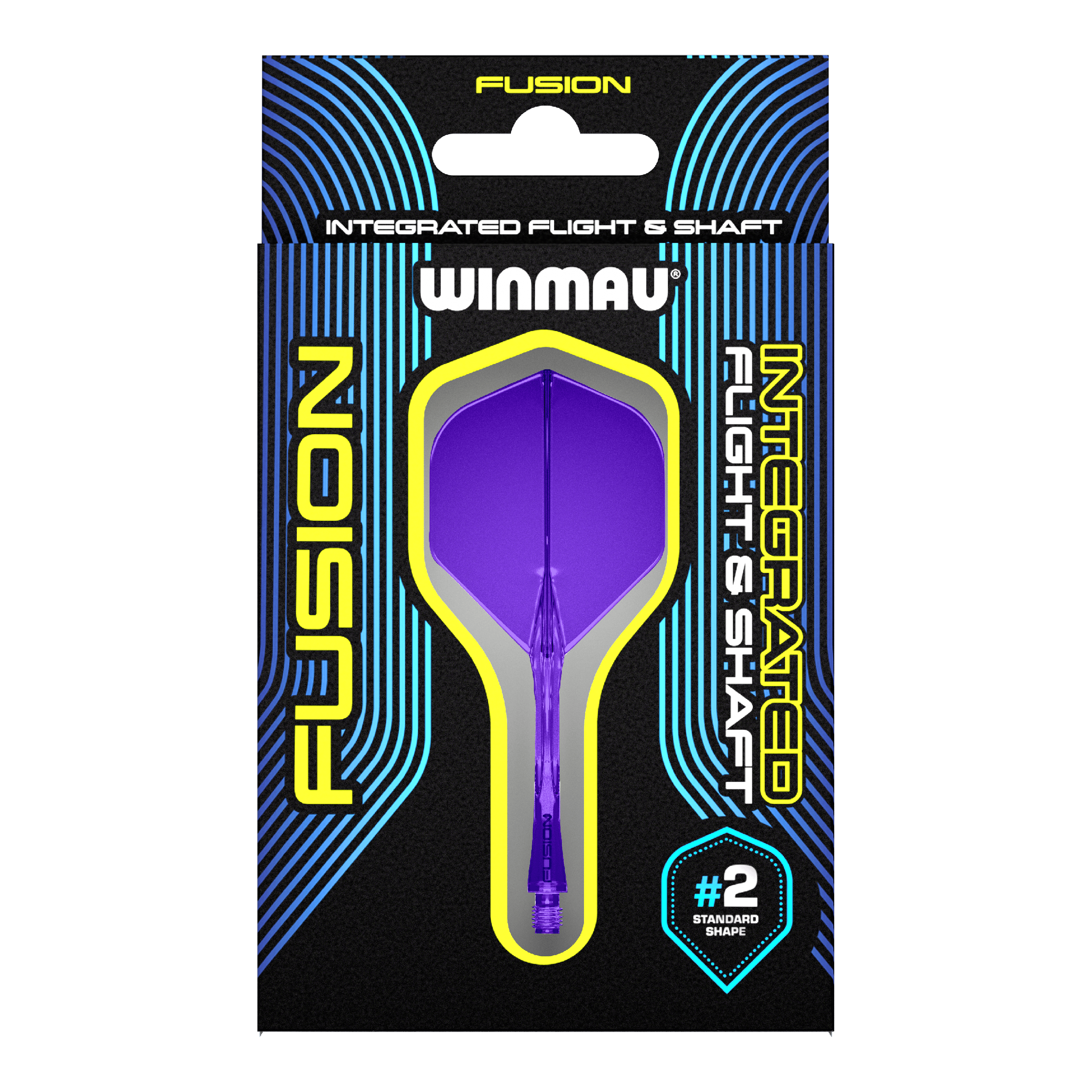 Winmau Fusion Flight-Shaft-System Standard Lila