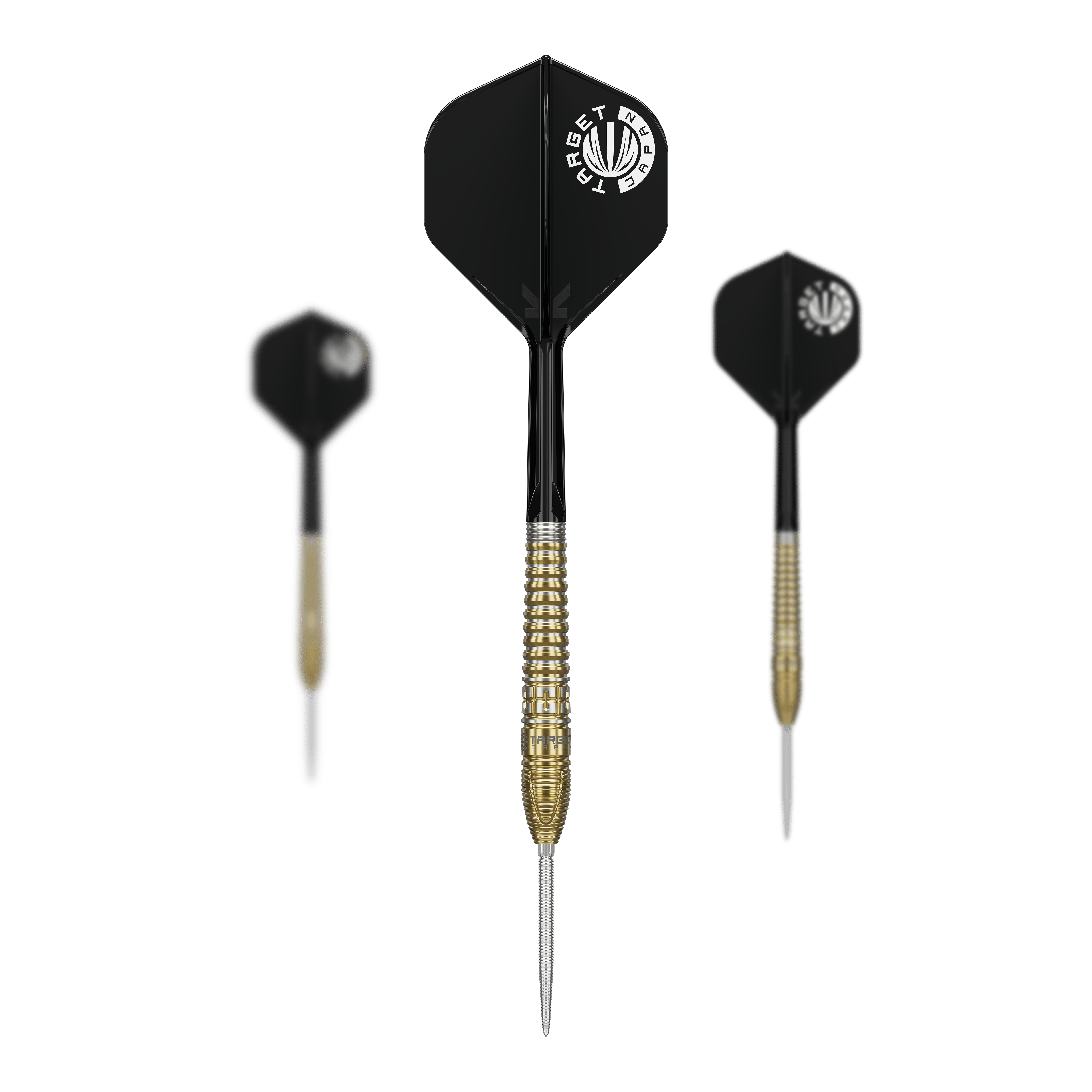 Das Bild stellt das Set der Target Japan Prime Series Harith Lim HotShot GEN3 Swiss Point Steeldarts dar. Dieses Dart-Set ist ideal für anspruchsvolle Spieler.