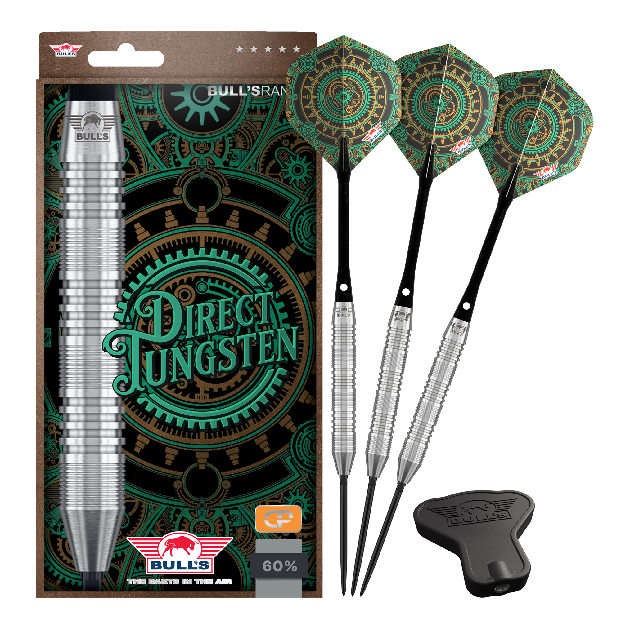 Bulls NL Direct Tungsten Convertible Point Steel Darts - 23g