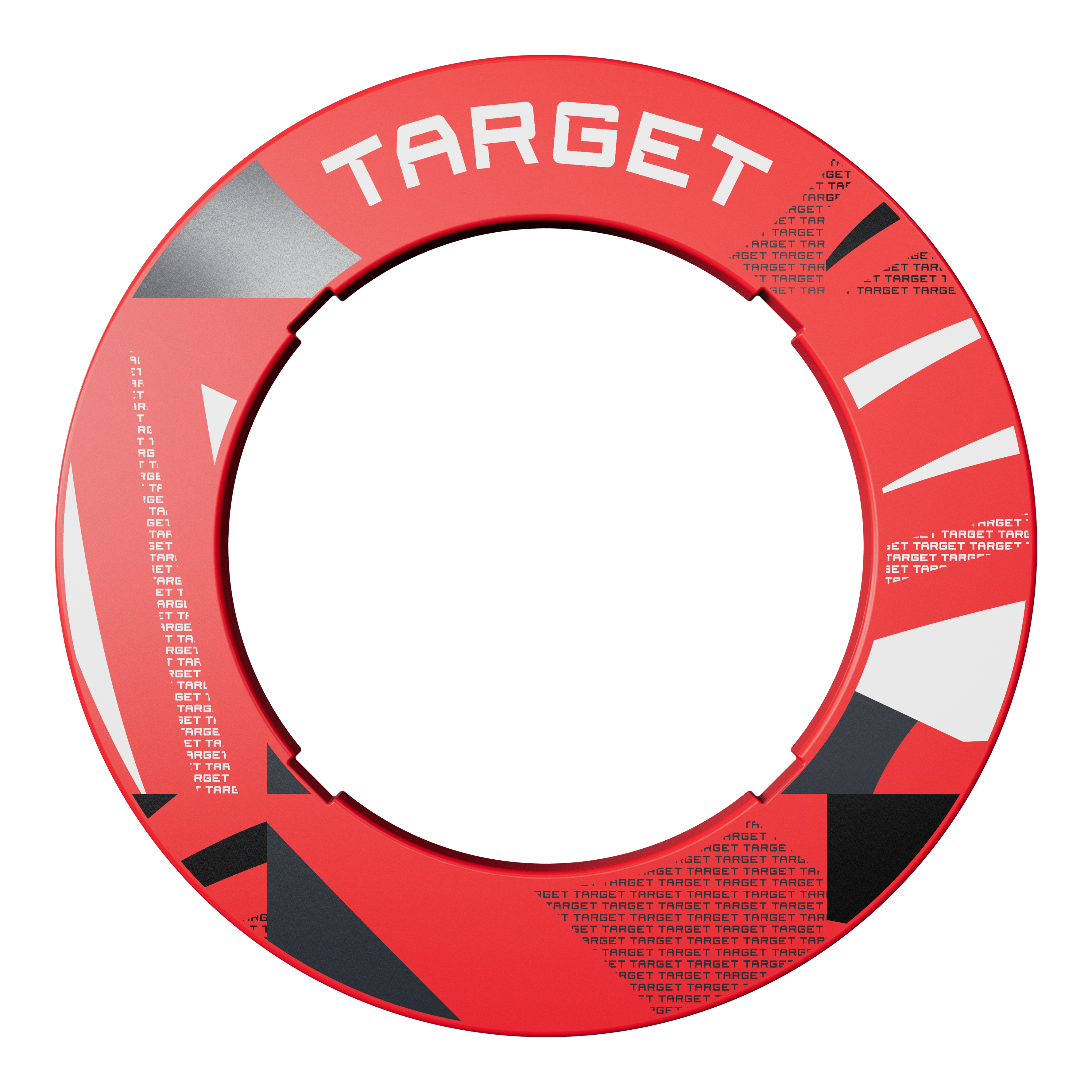 Target Notched Patterned Dartboard Surround Target Notched Patterned Dartboard Surround
