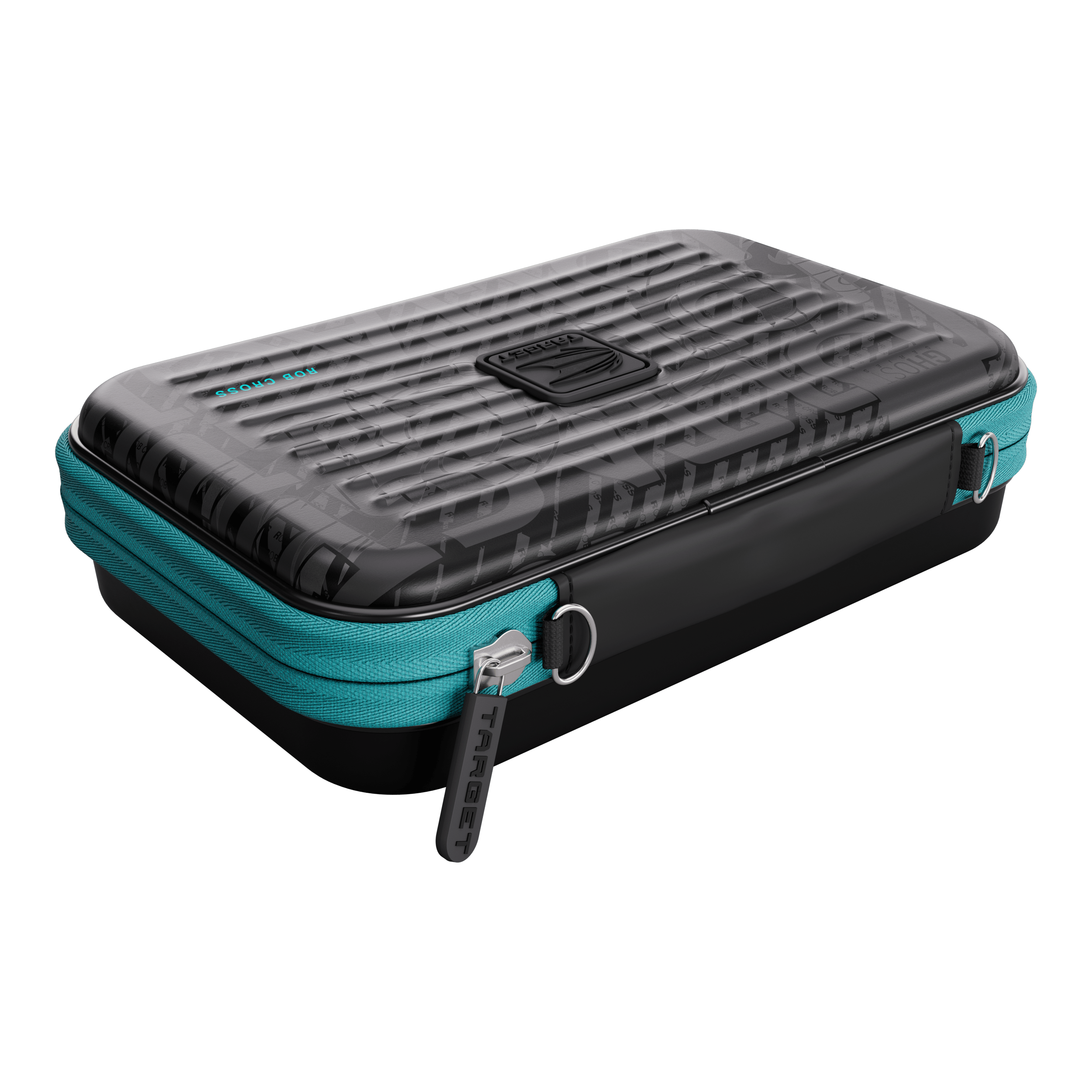 Takoma XL Ghost Series Rob Cross dart case Hier ist das Takoma XL Ghost Series Rob Cross Dartcase abgebildet. Die robuste Darttasche bietet viel Platz für Darts und Zubehör.