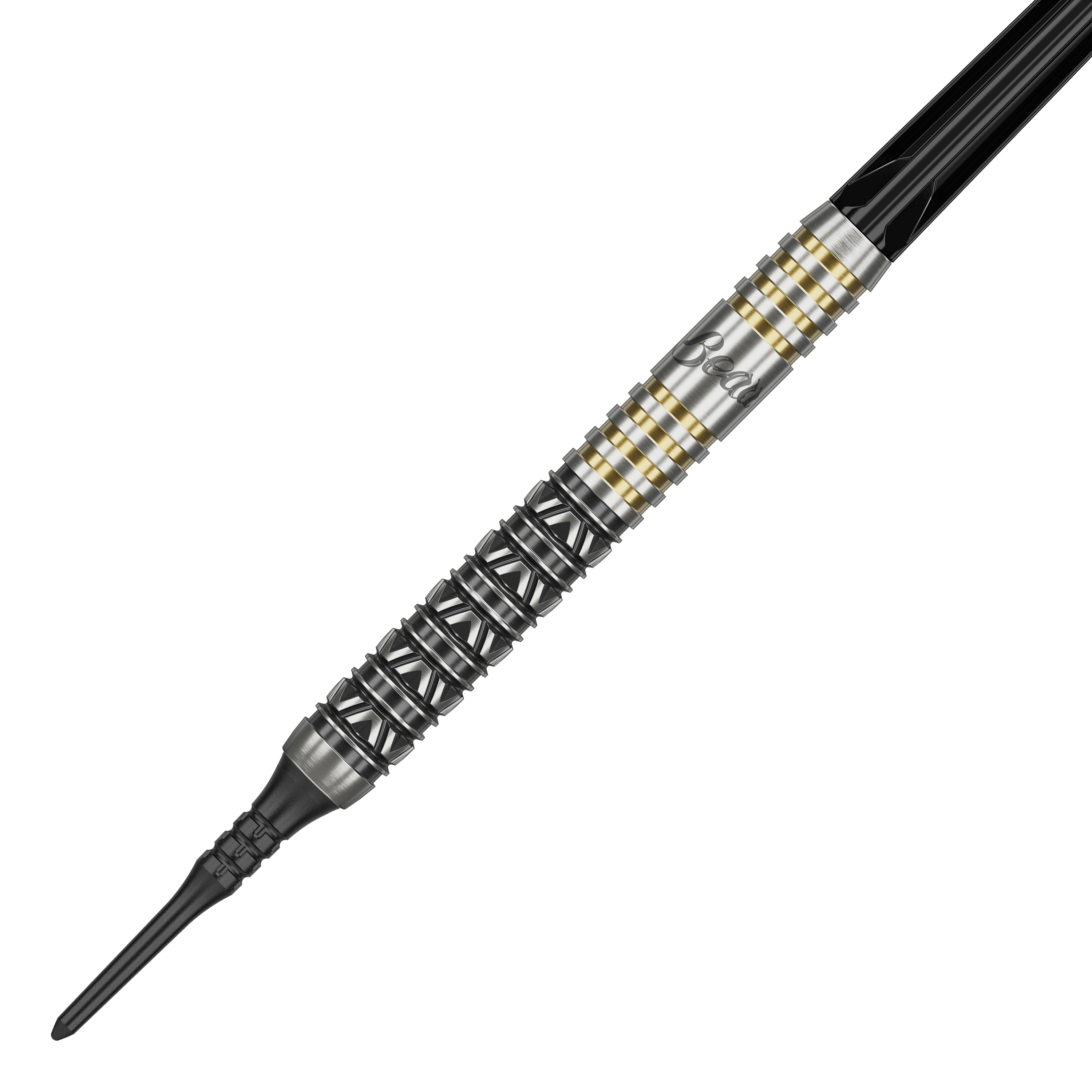 Abgebildet sind die Target Japan Beau Greaves Japan Edition Swiss Point Softdarts mit 21 Gramm. Die Darts sind für Softdart geeignet und haben ein modernes Design.