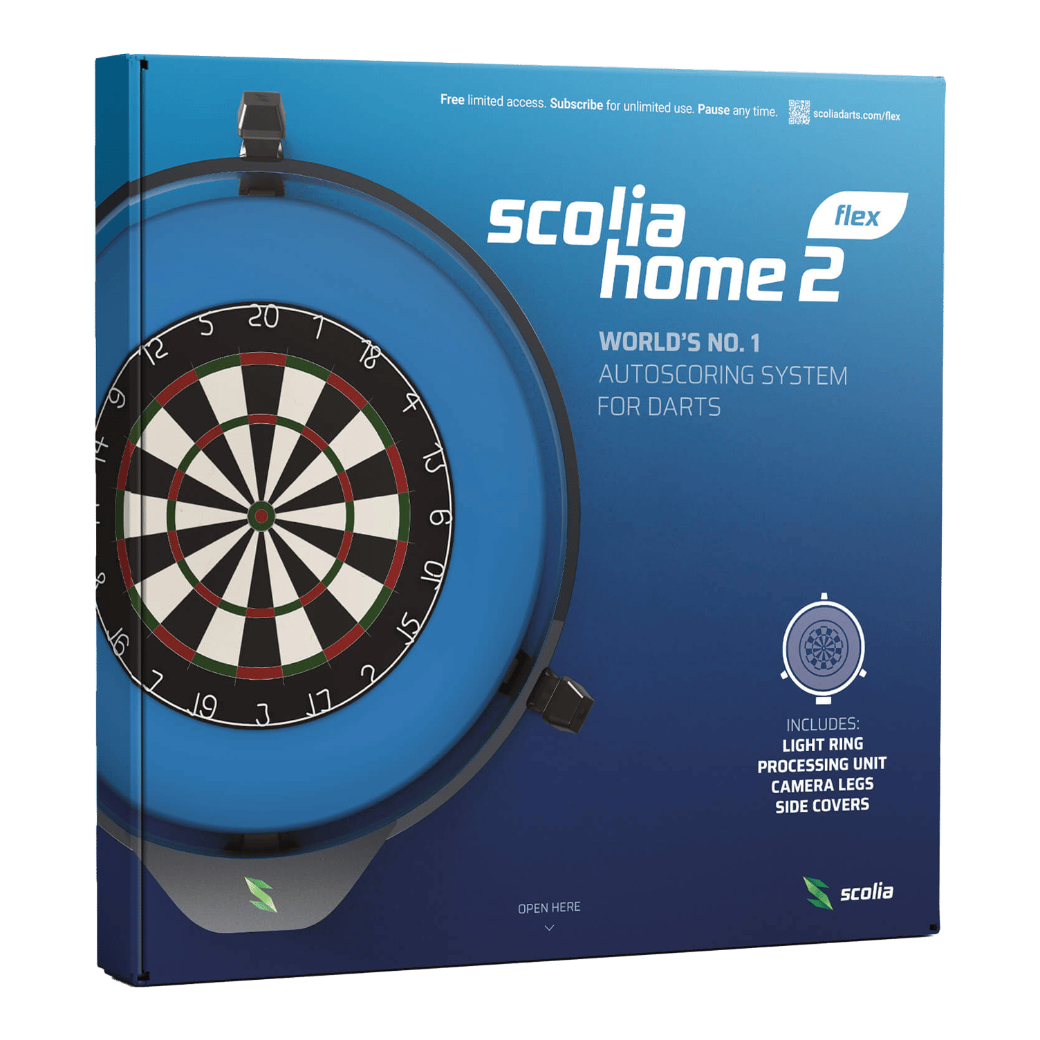 Scolia Home 2 FLEX - Electronic Score System with lighting ring