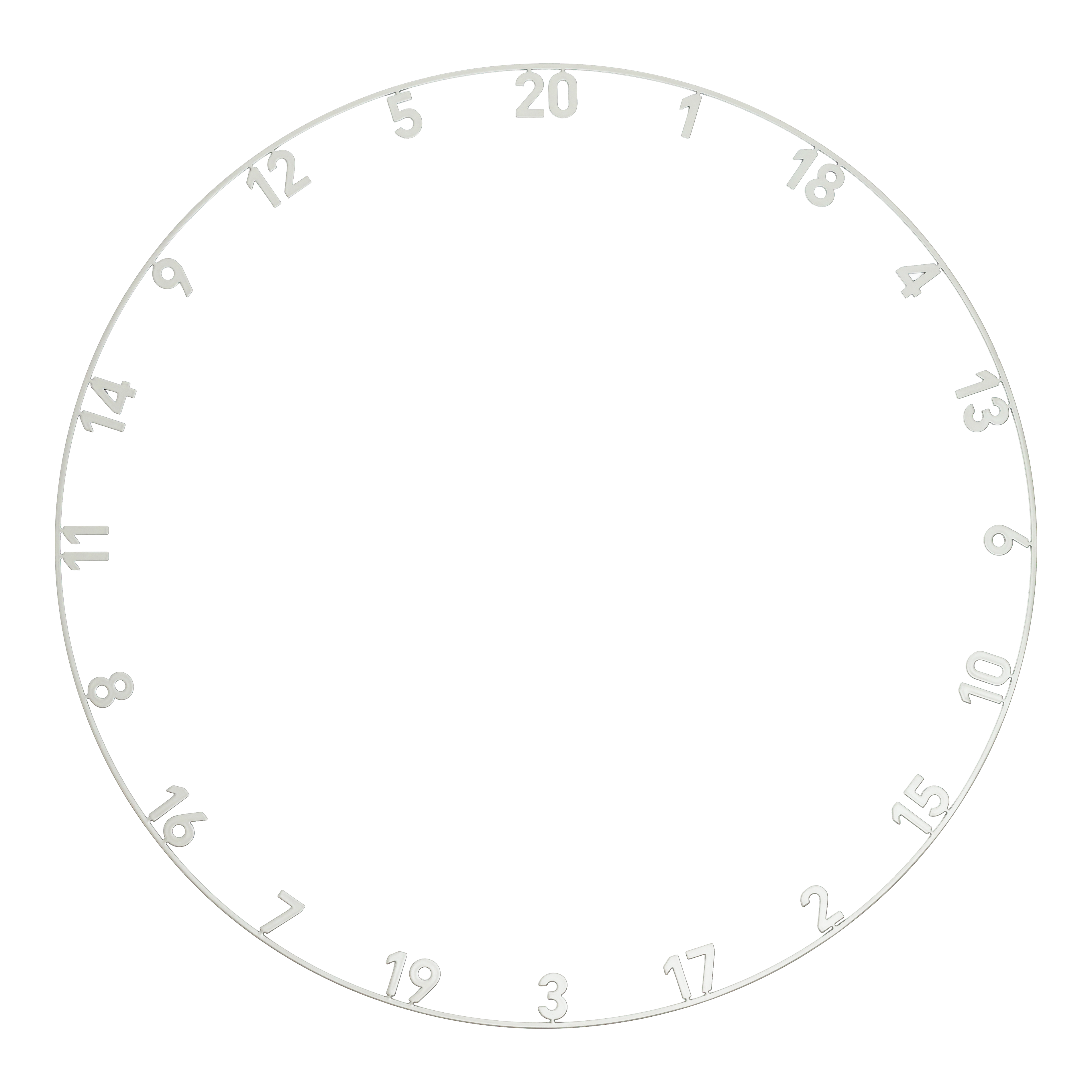 Precise 180 Endorphine Steel Dartboard with Numbered Ring - Gunmetal Zu sehen ist das Precise 180 Endorphine Steeldartboard mit Nummernring in der Farbe Gunmetal. Das Board bietet eine robuste und moderne Spielfläche.