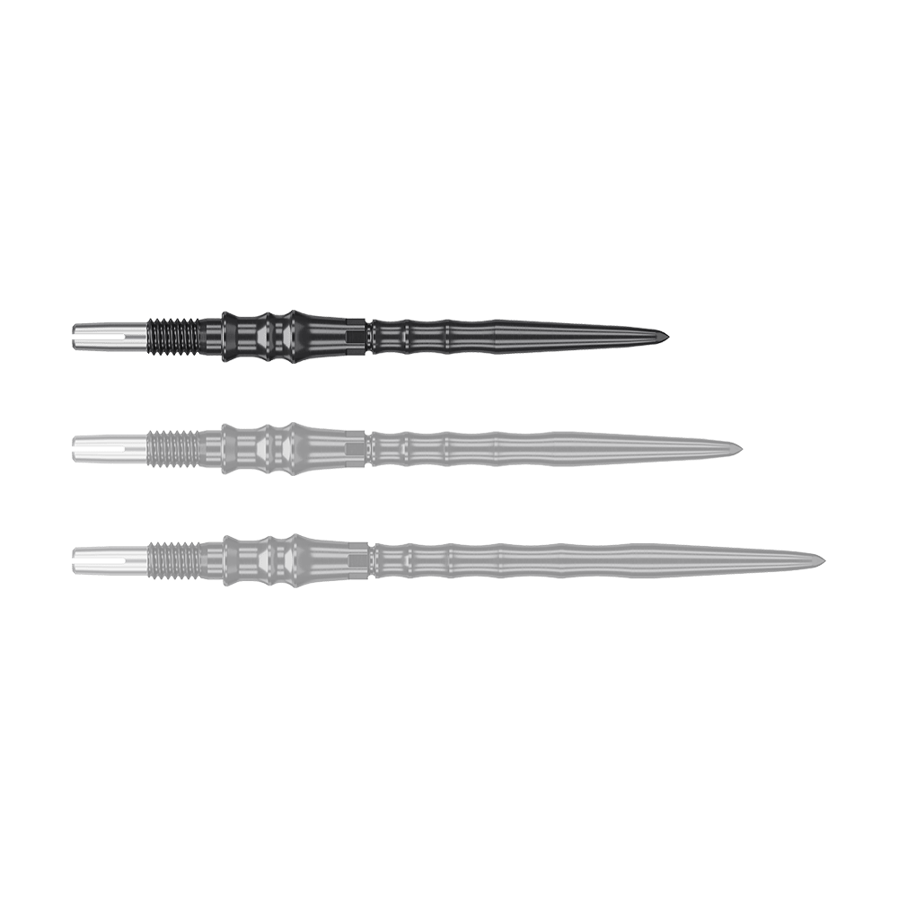 Target Japan Premium Swiss Point Steel Dart Tips - Black Zu sehen ist ein Produkt mit dem Dateinamen '340373_Target_Japan_Premium_SwissPoint_Steeldartspitzen_Schwarz_30mm_1'. Es handelt sich vermutlich um schwarze Premium-Steeldartspitzen mit einer Länge von 30mm.