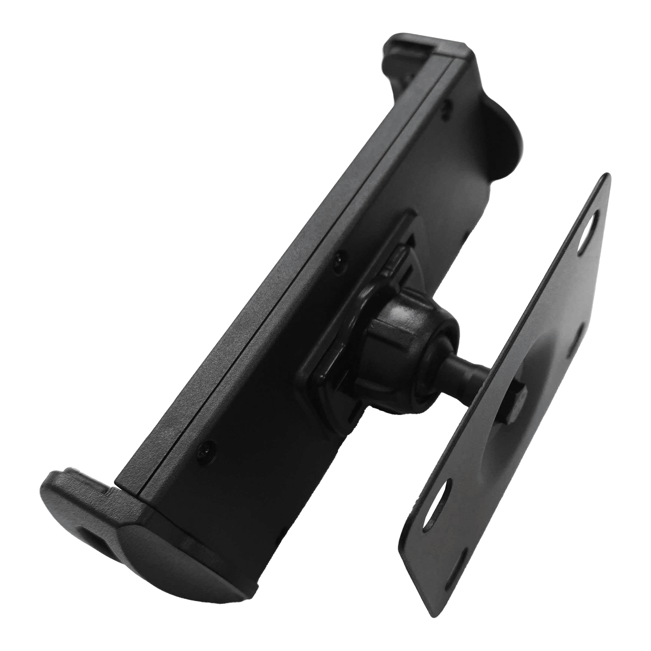 McDart TABSteady Tablet Wall Mount Dies ist die McDart TABSteady Tablet Wandhalterung. Sie besteht aus stabilem schwarzen Material und eignet sich zur sicheren Befestigung eines Tablets an der Wand.