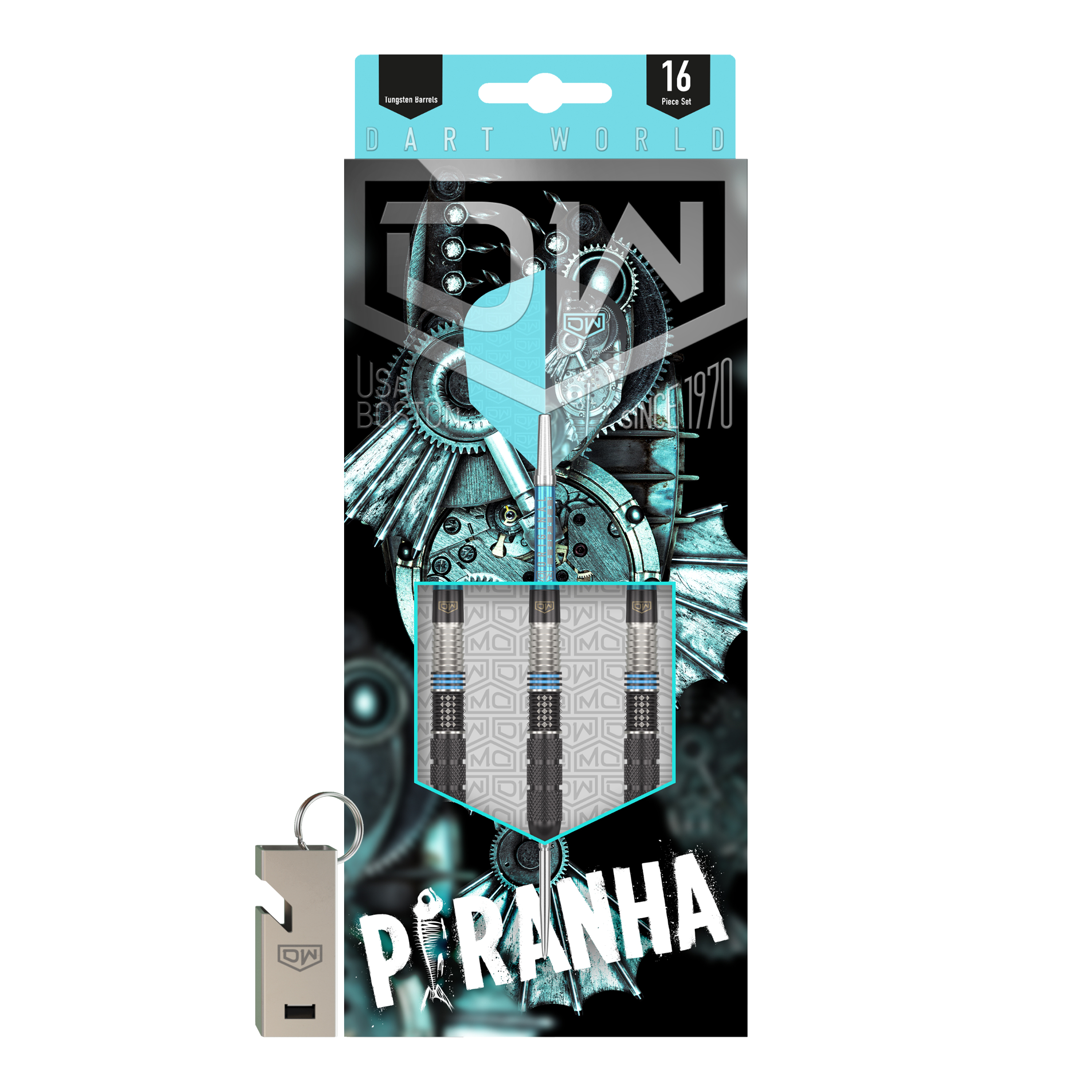 DW Piranha 01 steel darts