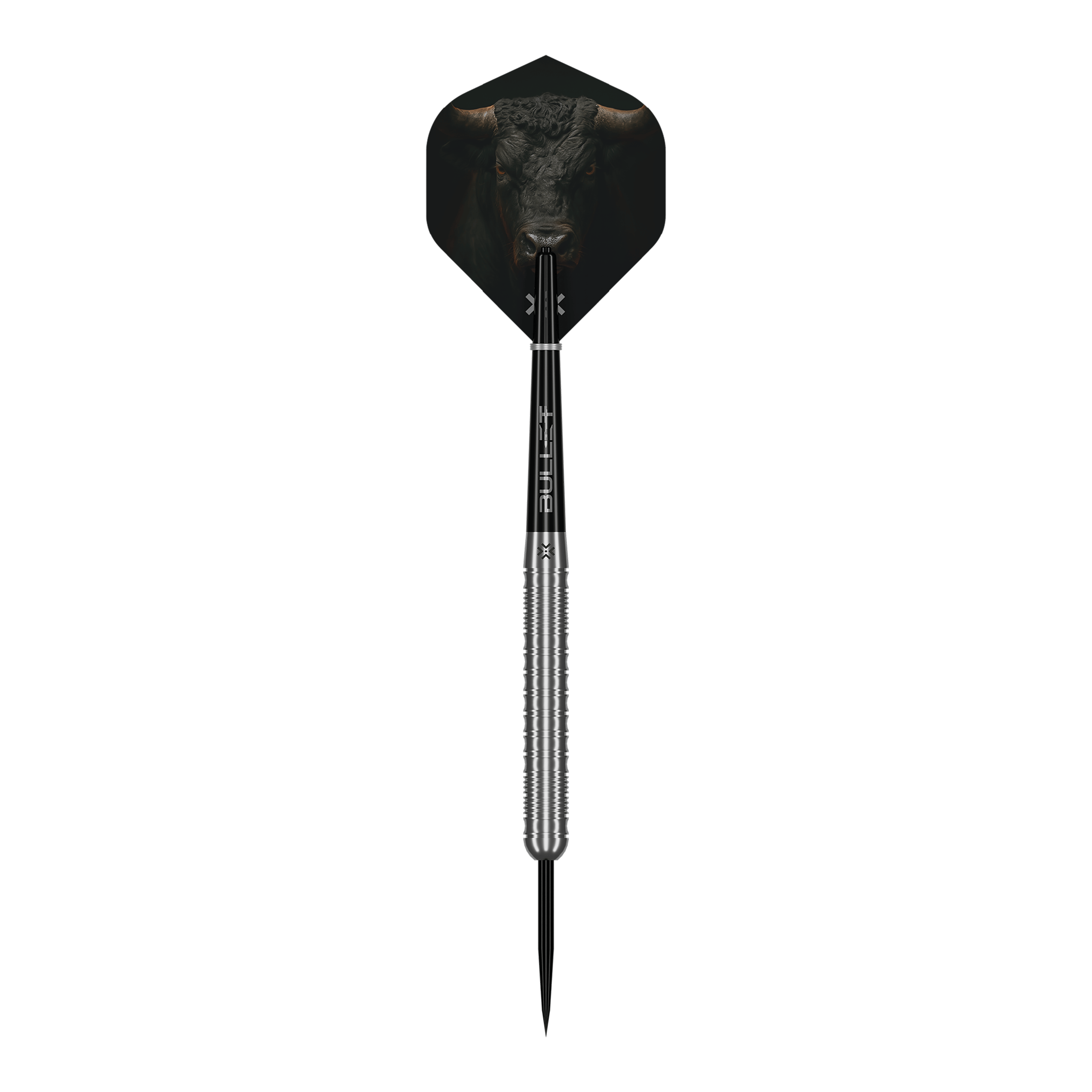 Bullet Fury Steel Darts abgebildet. Ein Set Steeldarts aus Metall zum Dartspielen.