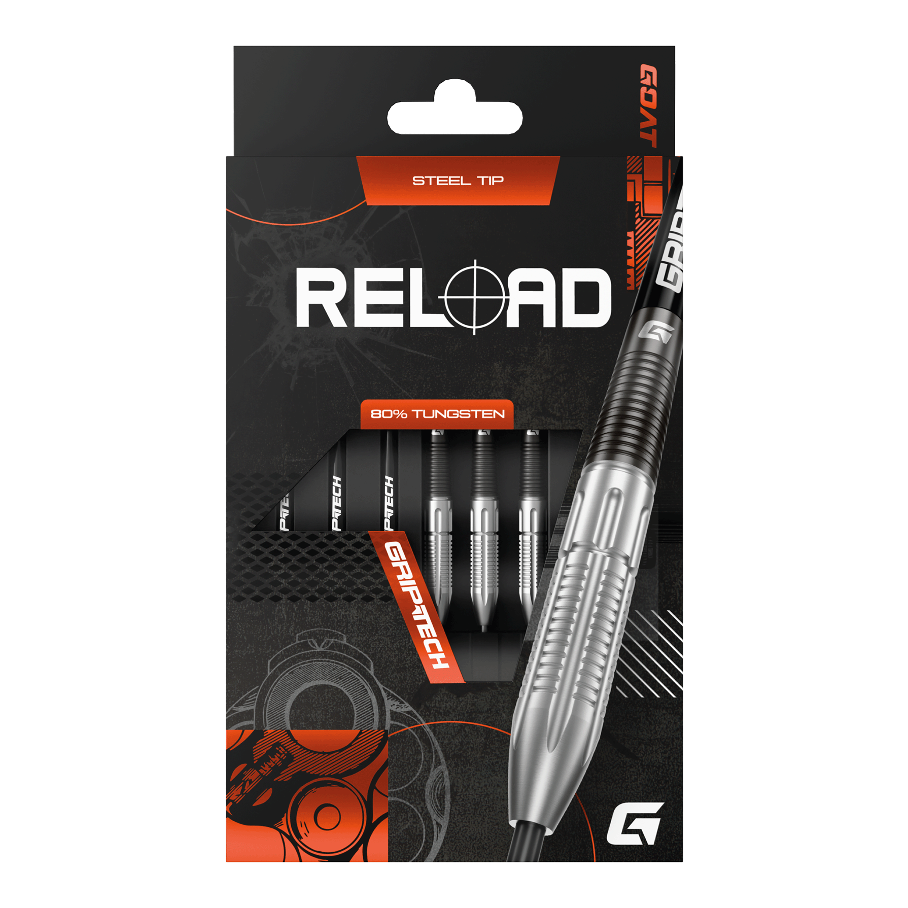 GOAT Reload Steeldarts werden hier präsentiert. Die Steeldarts sind für ambitionierte Spieler geeignet.