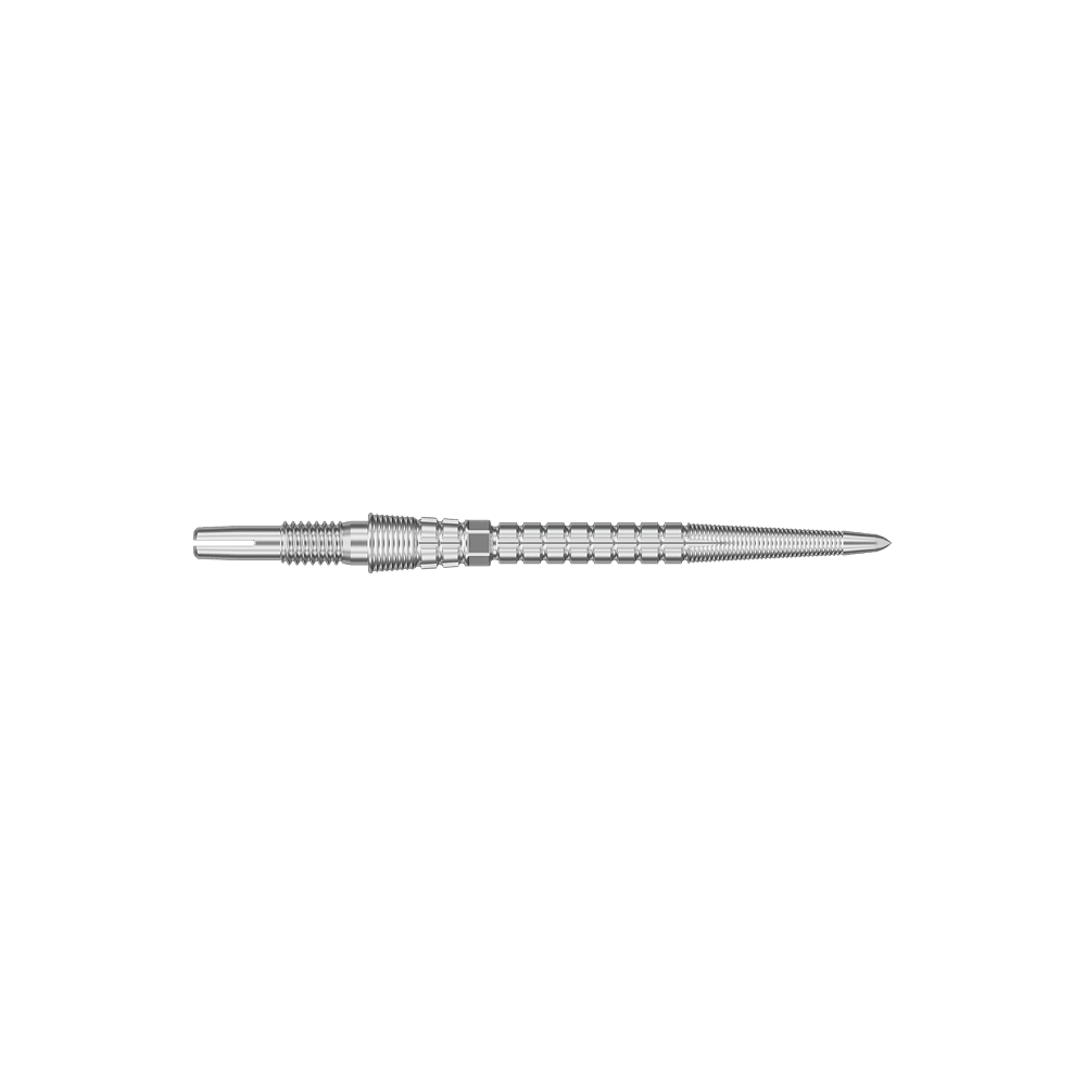 Target Chrono Swiss Storm Point Dart Tips - Silver Target Chrono Swiss Storm Point Dart Tips - Silver