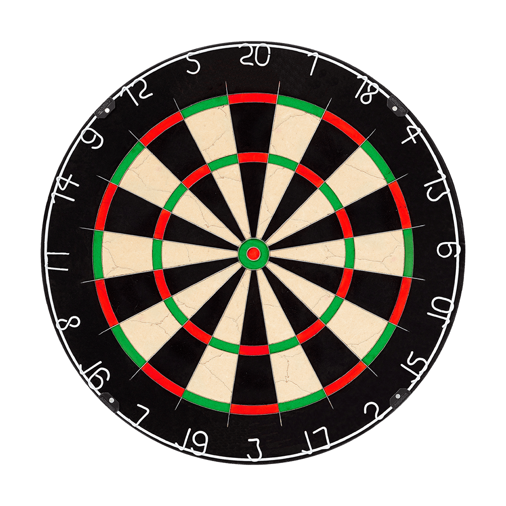 NPQ Steeldartboard NPQ Steeldartboard ist als runde Tafel abgebildet. Die Einteilung ist deutlich zu erkennen.
