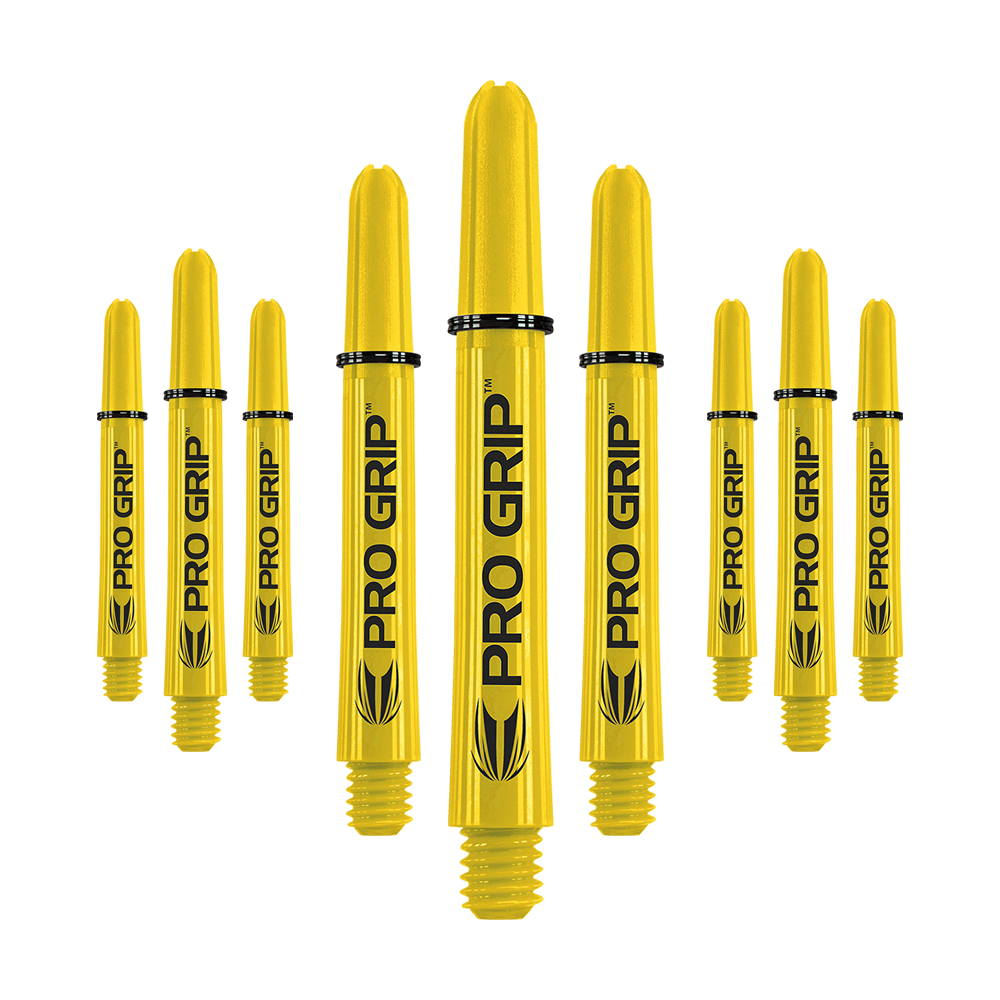Target Pro Grip Shafts - 3 Sets - Yellow