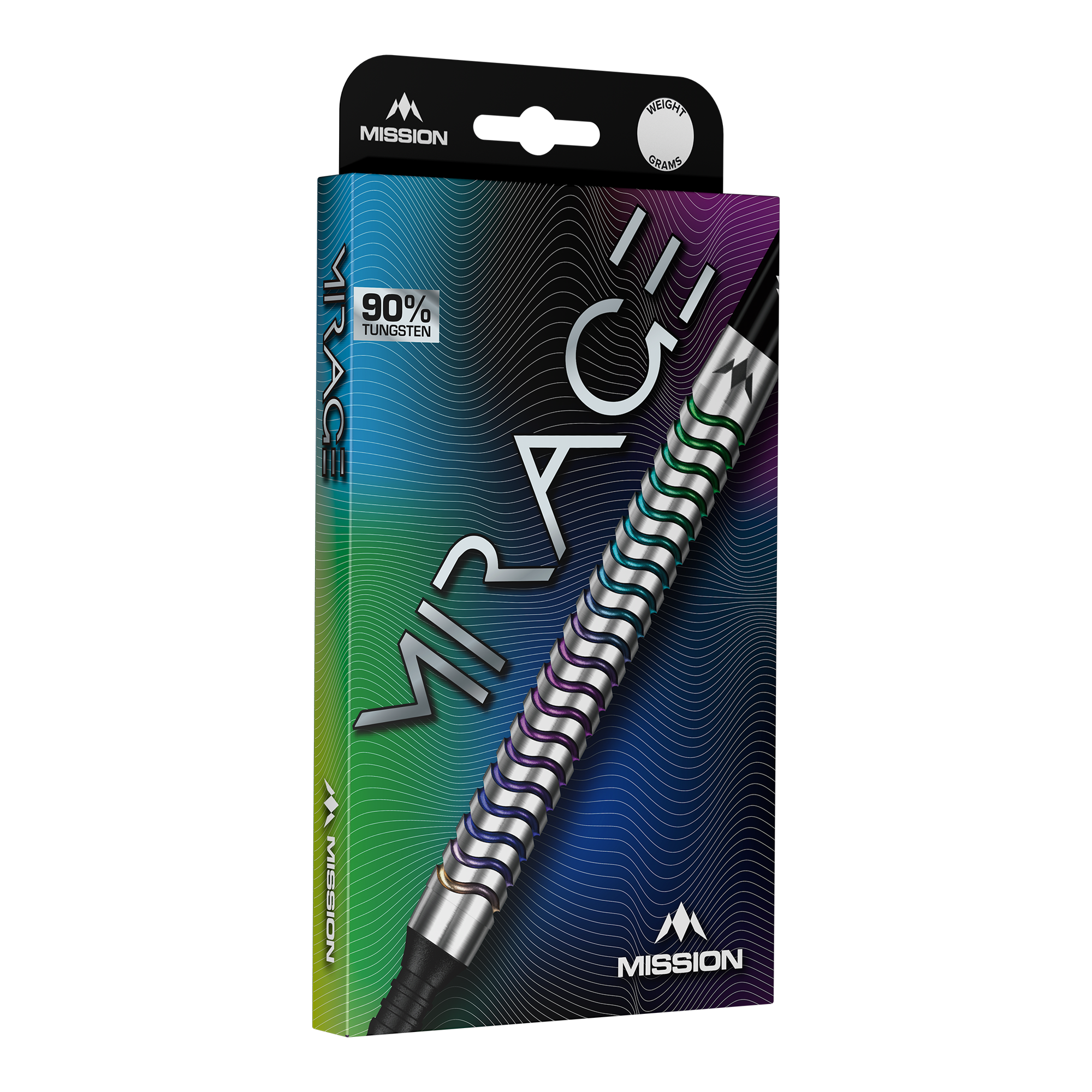 Das Bild zeigt Mission Mirage Softdarts - 20g. Die Softdarts sind detailliert zu sehen.