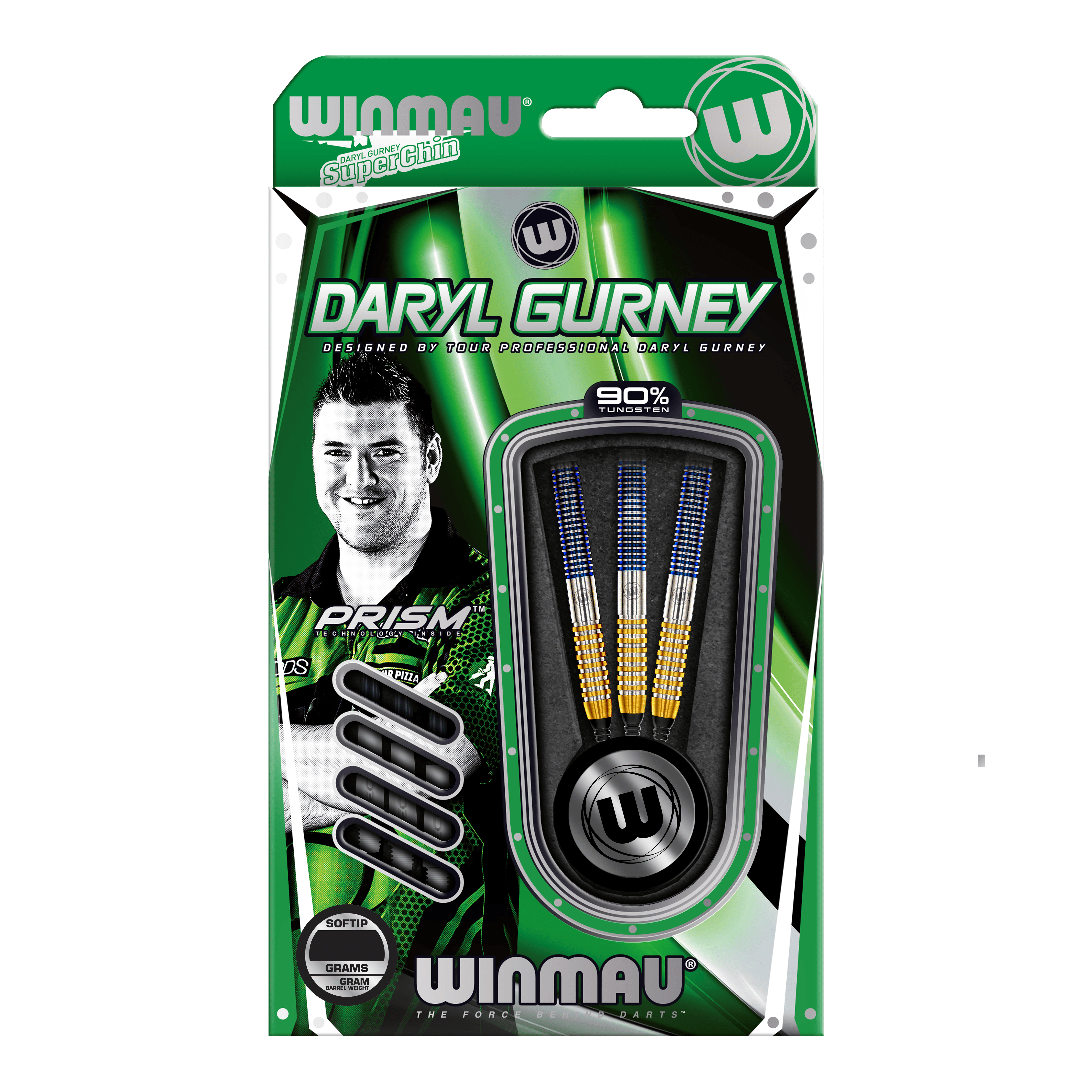 Winmau Daryl Gurney SC 1.0 Series Softdarts - 22g