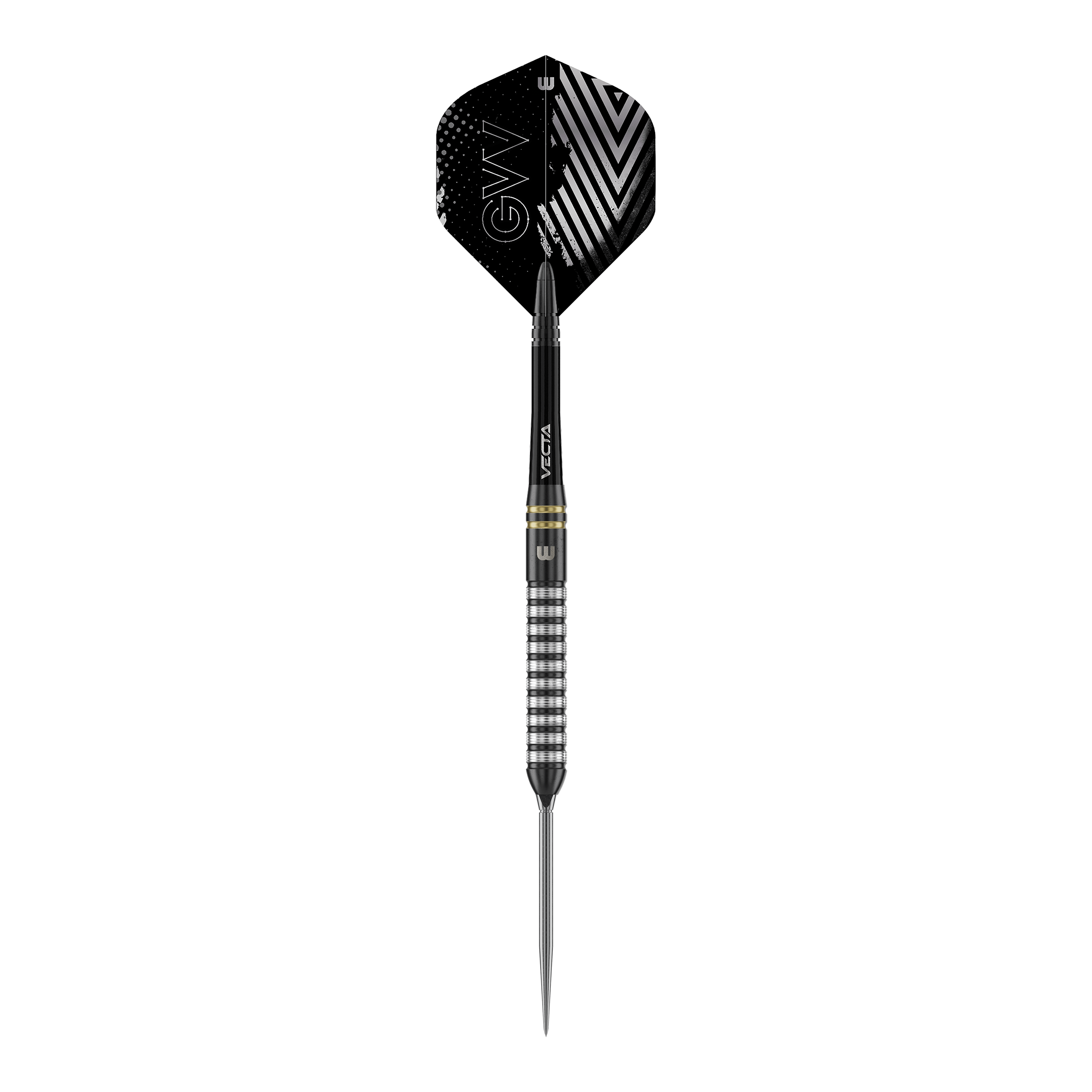 Winmau Gian Van Veen TS Switch Point steel darts Zu sehen ist Winmau Gian Van Veen TS Switch Point Steeldarts. Die Aufnahme zeigt einen einzelnen Dartpfeil.
