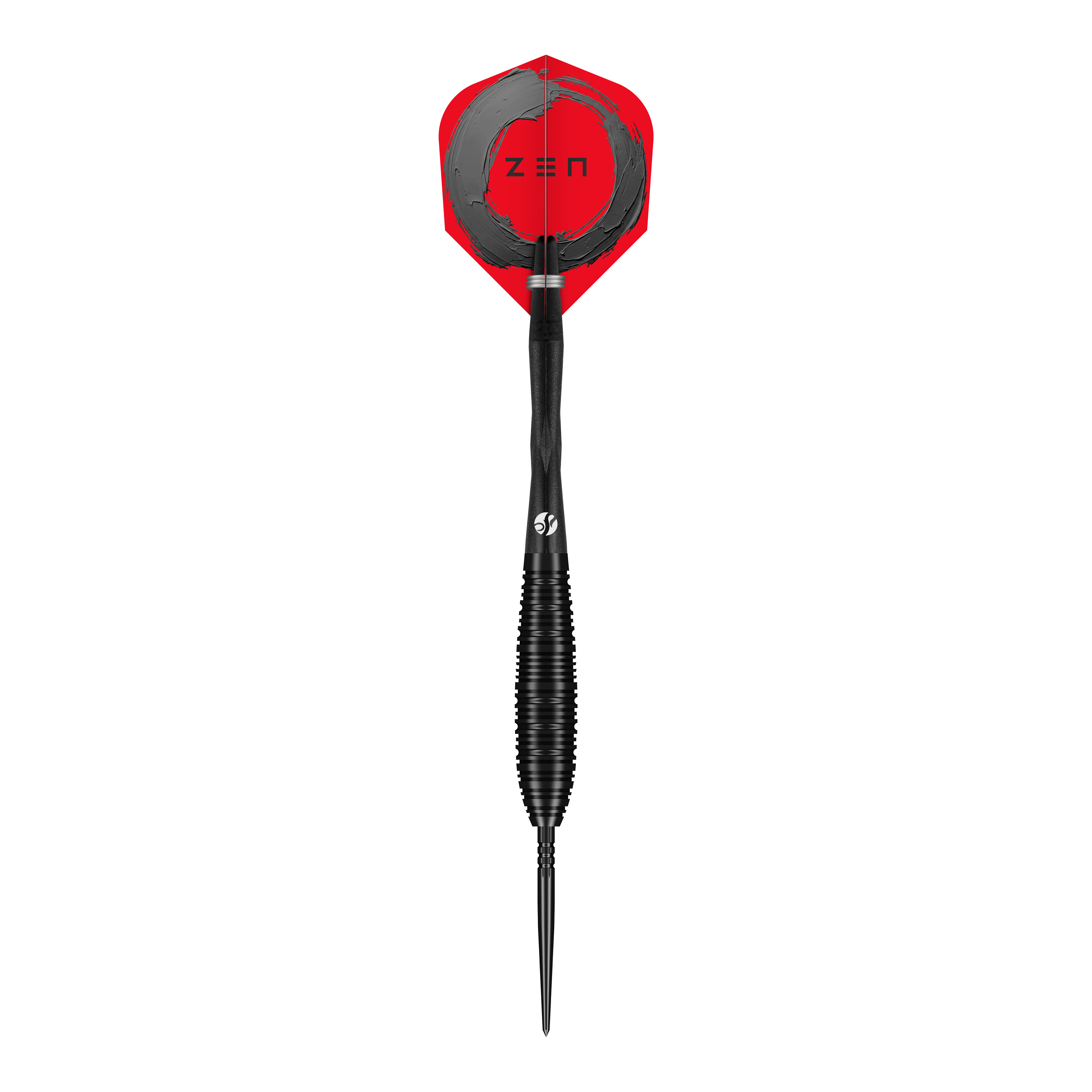 Das Bild zeigt die Shot ZEN Bomber Turbo Point Steeldarts. Es handelt sich um professionelle Steeldarts für präzises Spiel.