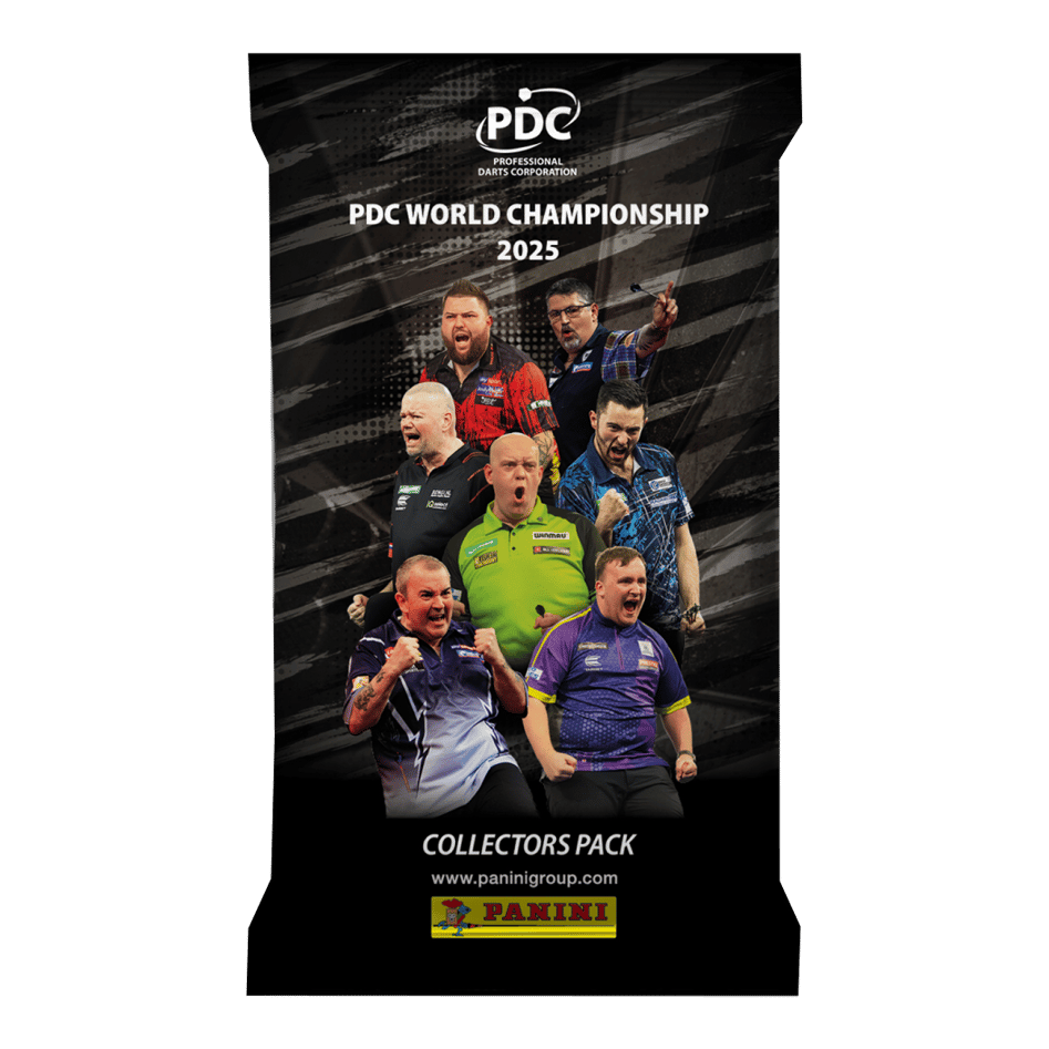 Panini PDC World Championship 2025 - Collectors Pack (12 Sammelkarten)