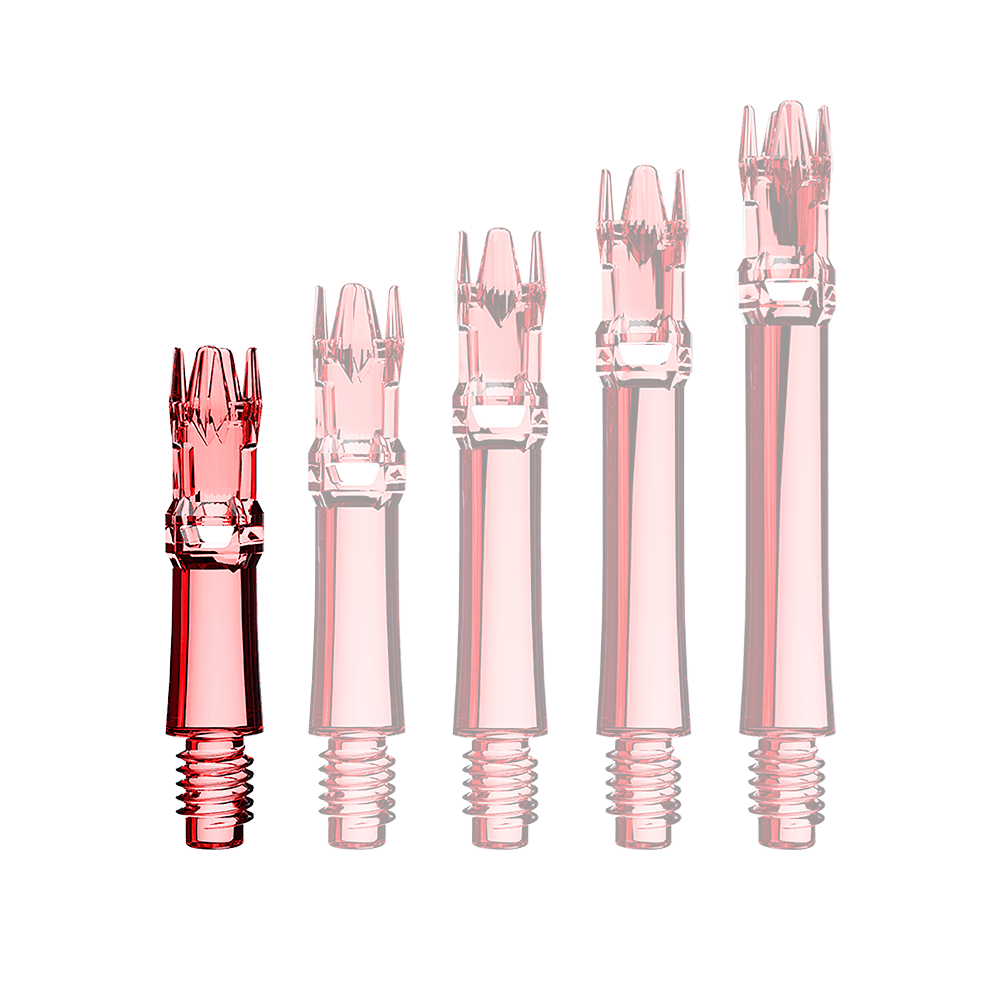 L-Style L-System Replacement Shafts - Clear Red
