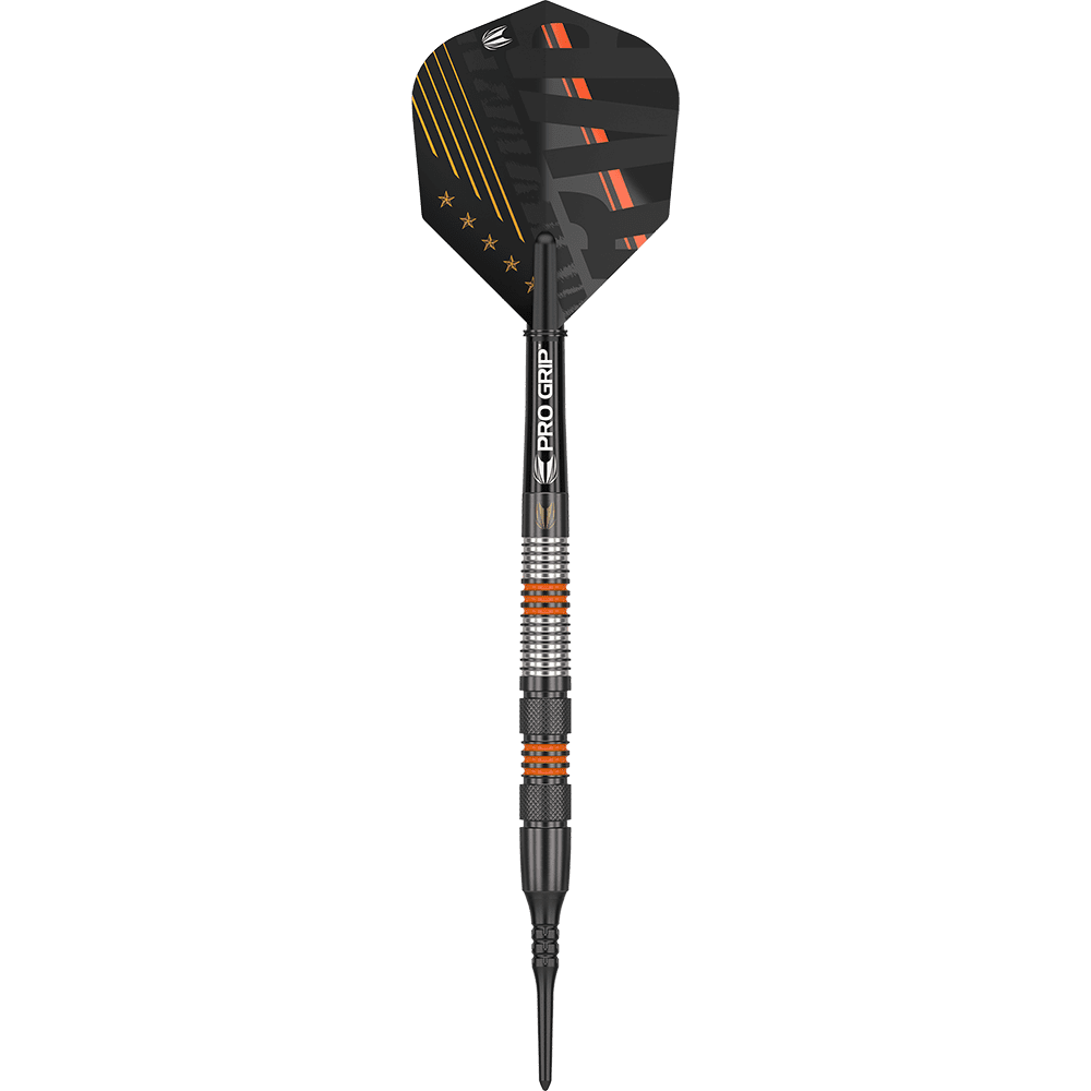 Target Raymond Van Barneveld Black Soft Darts - 18g