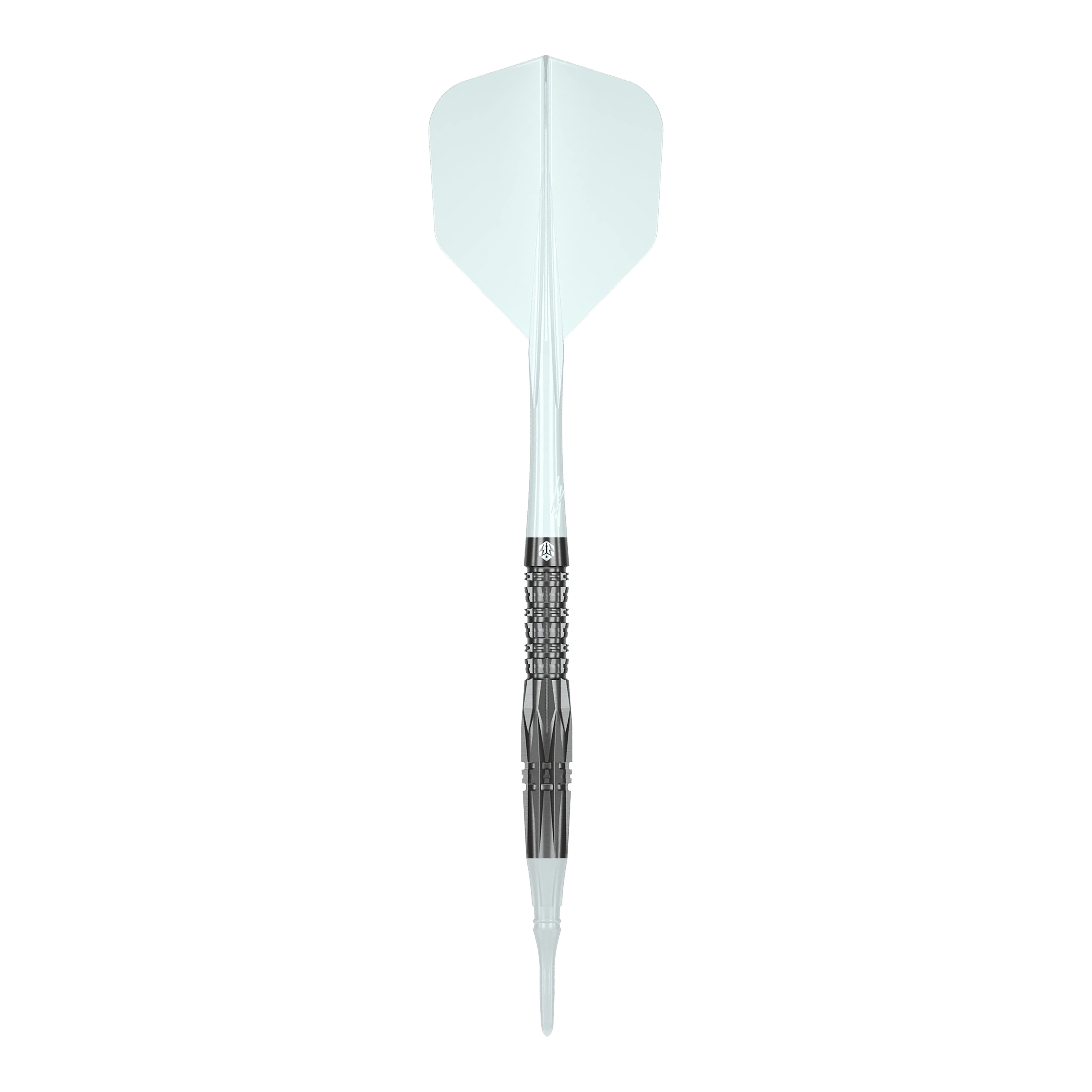 Zu sehen ist der Caliburn Prisma P1 Softdart - 19g aus einer anderen Perspektive. Der Softdart überzeugt durch Qualität und Design.