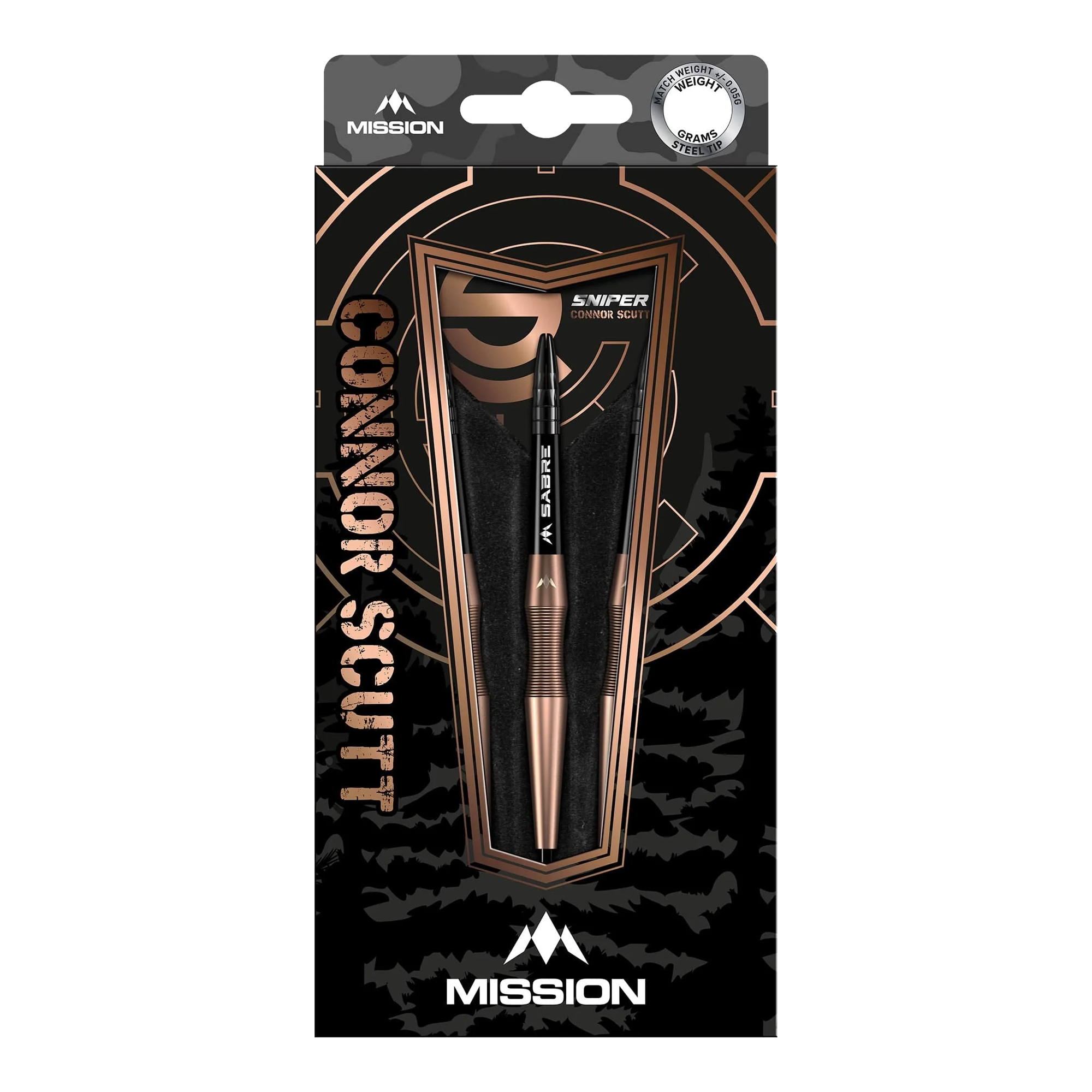 Mission Connor Scutt Sniper Steeldarts - 24g