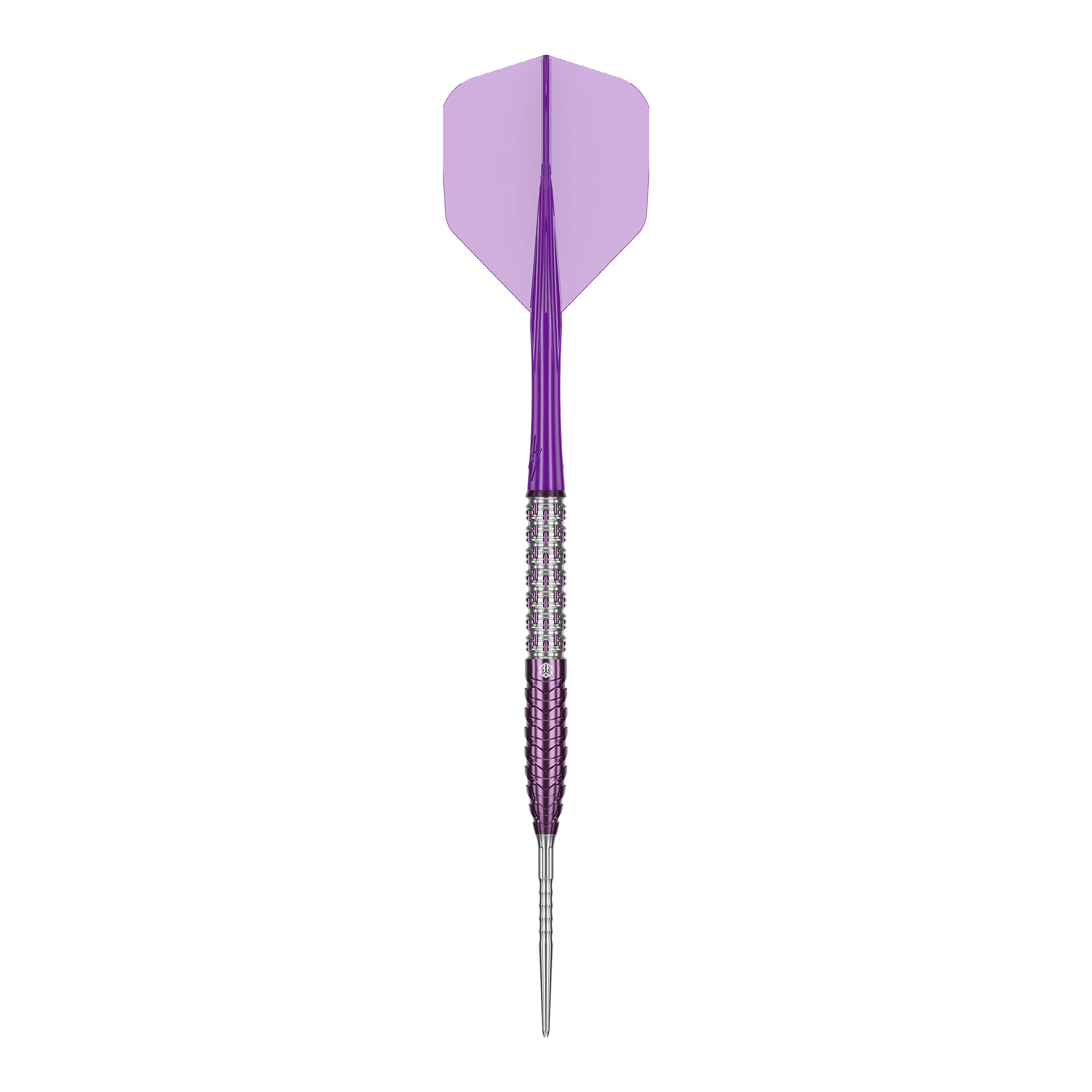 Abgebildet sind die Caliburn Awakening E.T. Steeldarts aus einer anderen Perspektive. Die Besonderheiten des Steeldarts sind sichtbar.