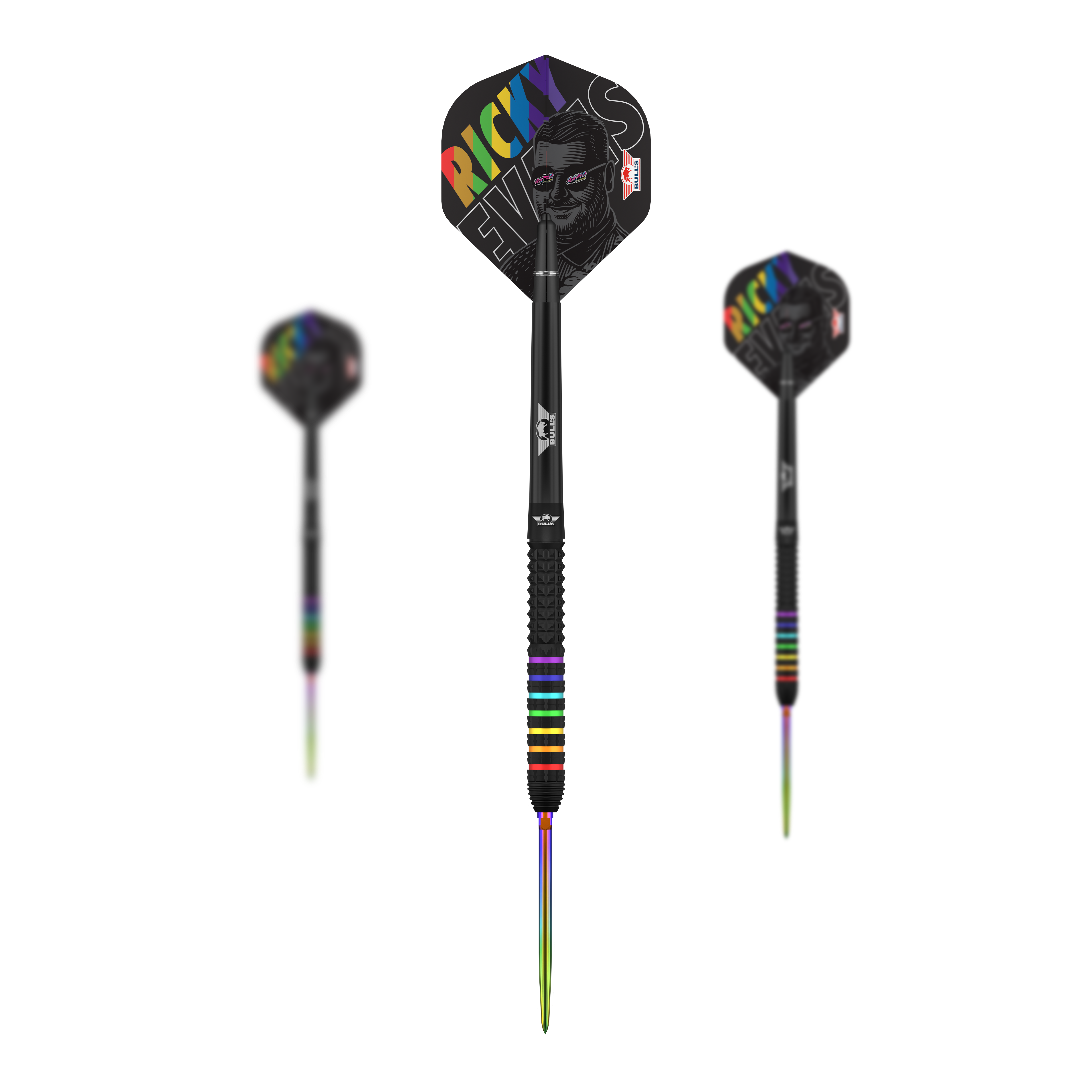 Bulls NL Ricky Evans Rapid 95 Convertible Point Steel Darts Bulls NL Ricky Evans Rapid 95 Convertible Point Steel Darts