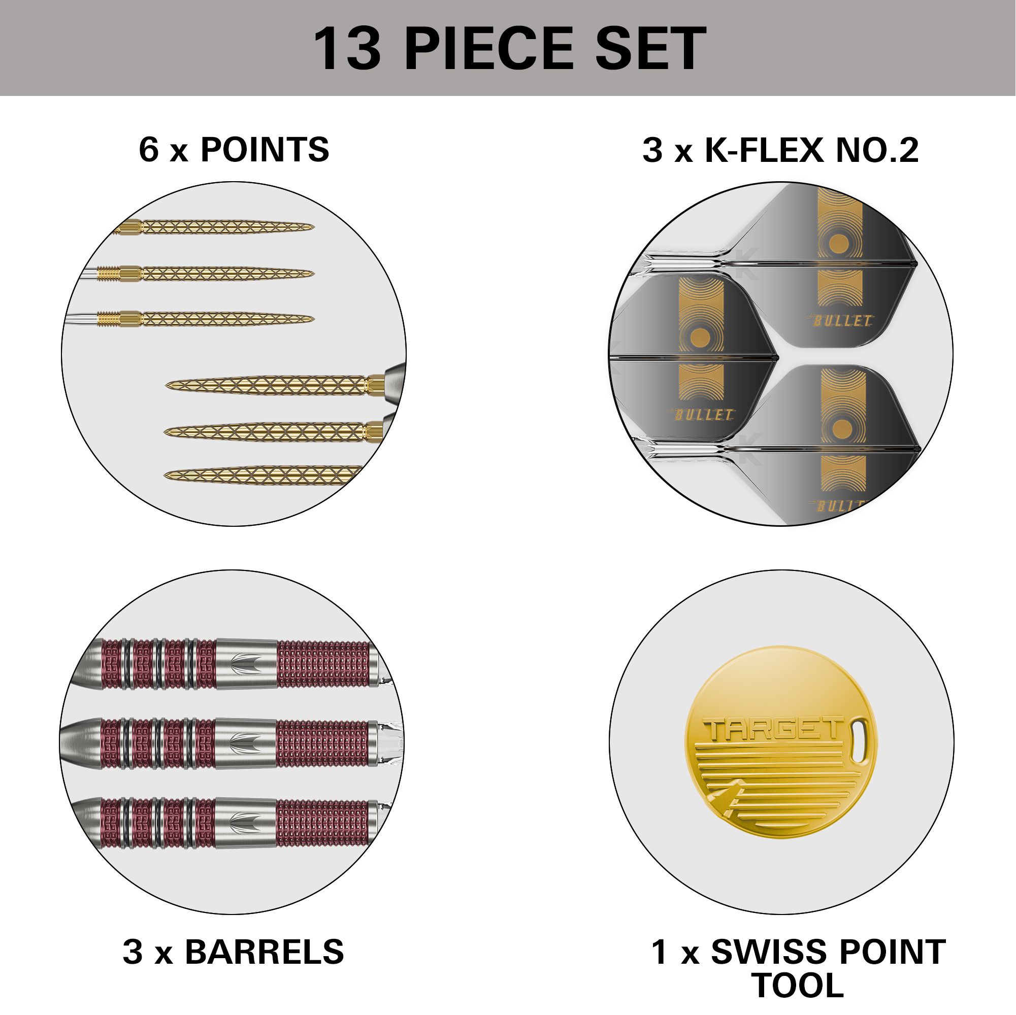 Target Stephen Bunting 95K Swiss Point Steeldarts