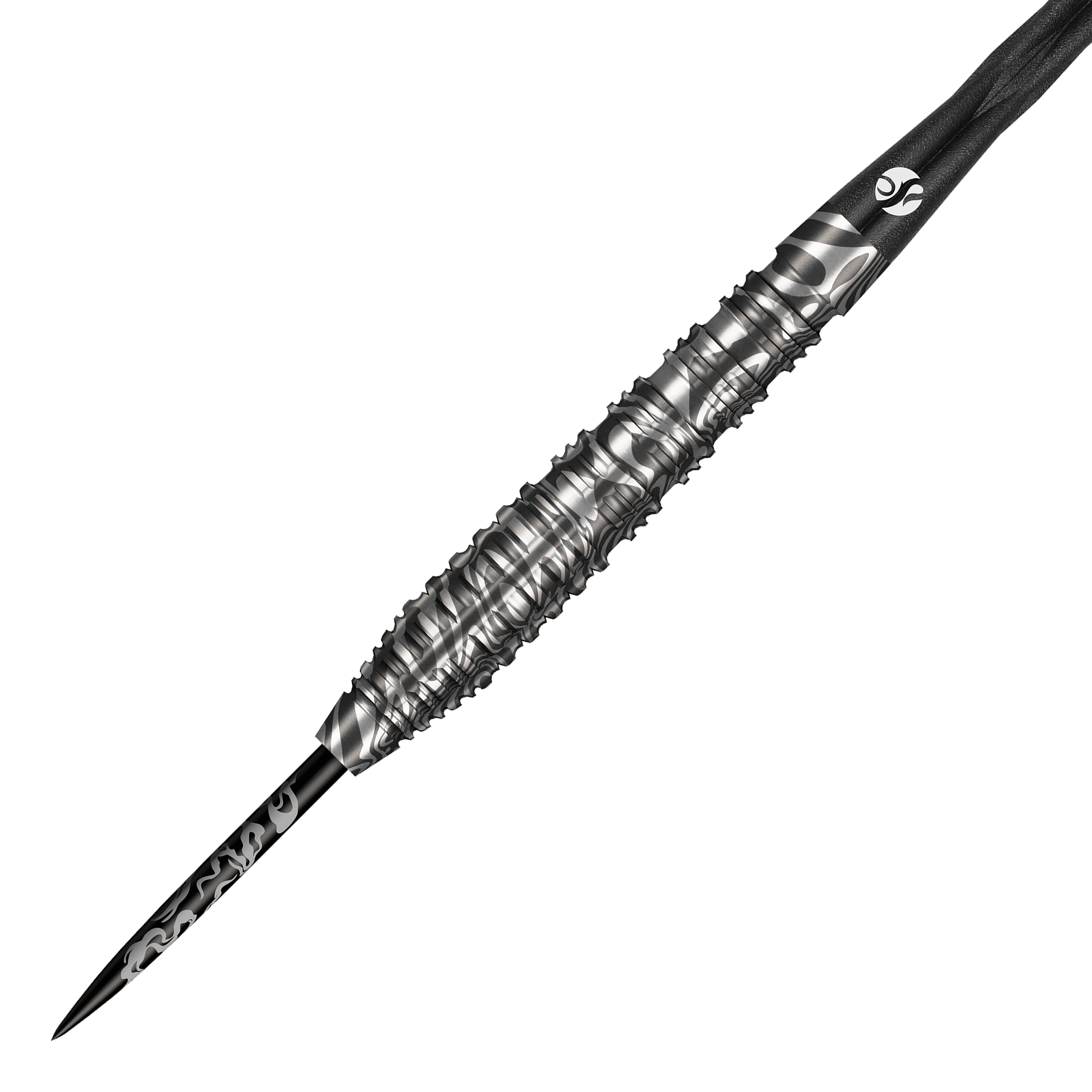 Abgebildet sind die Shot Alchemy Runstel Steeldarts. Die Darts überzeugen durch ihr elegantes Design.