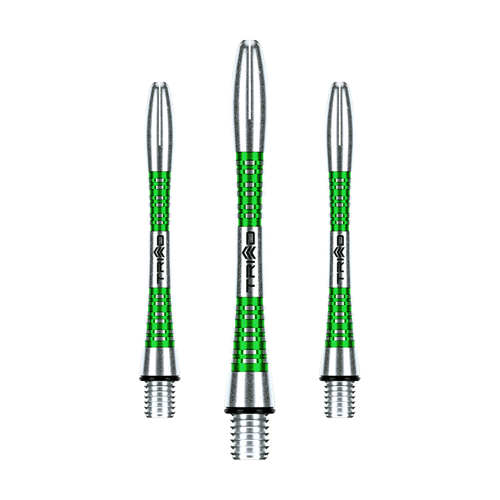 Winmau Triad Aluminum Shafts - Green