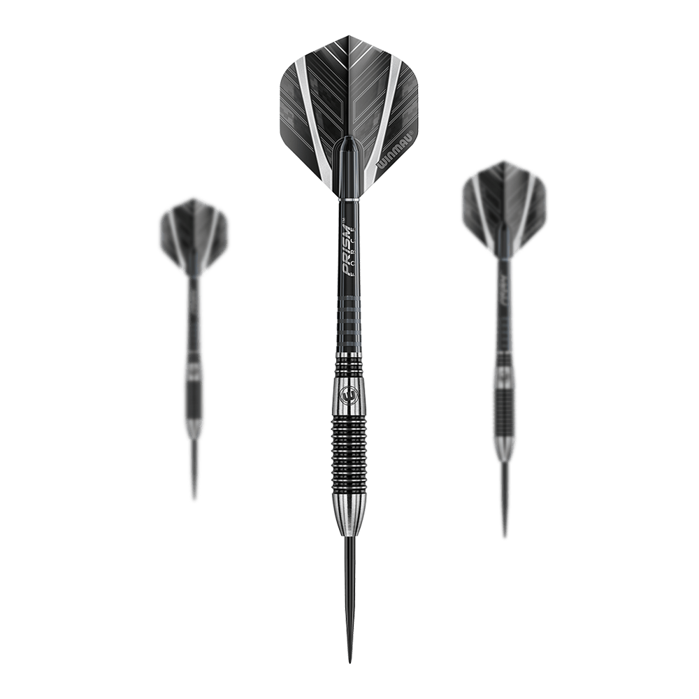 Winmau Blackout Variante 2 Steeldarts Die Abbildung zeigt die Winmau Blackout Variante 2 Steeldarts. Das Produkt ist für Dartspieler geeignet und in einem Set erhältlich.
