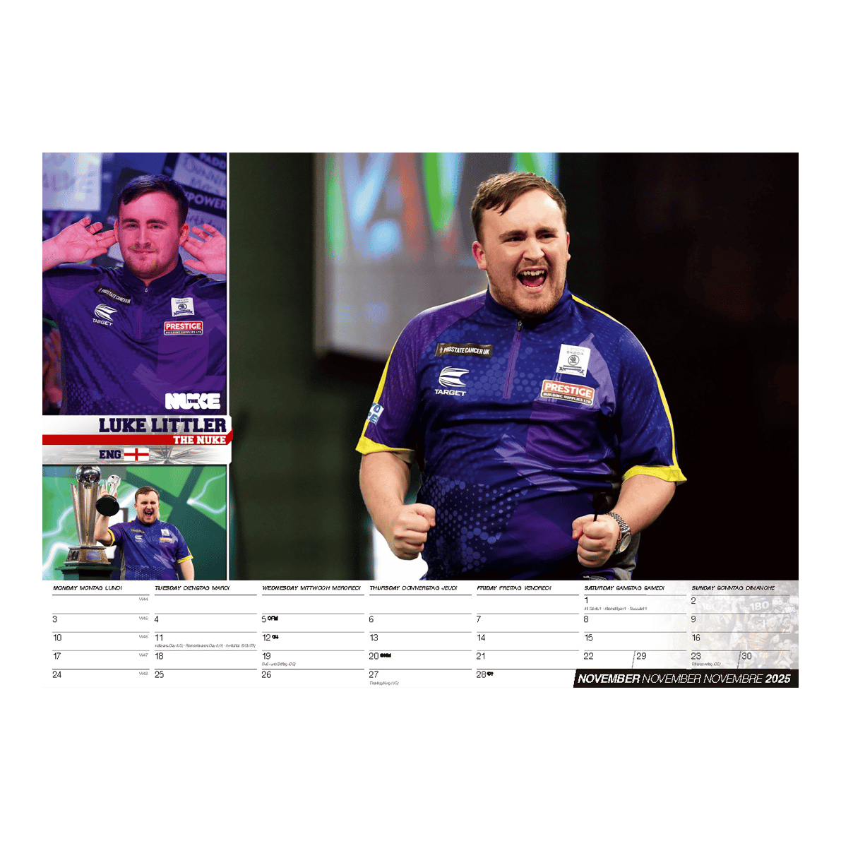 Darts Calendar 2025