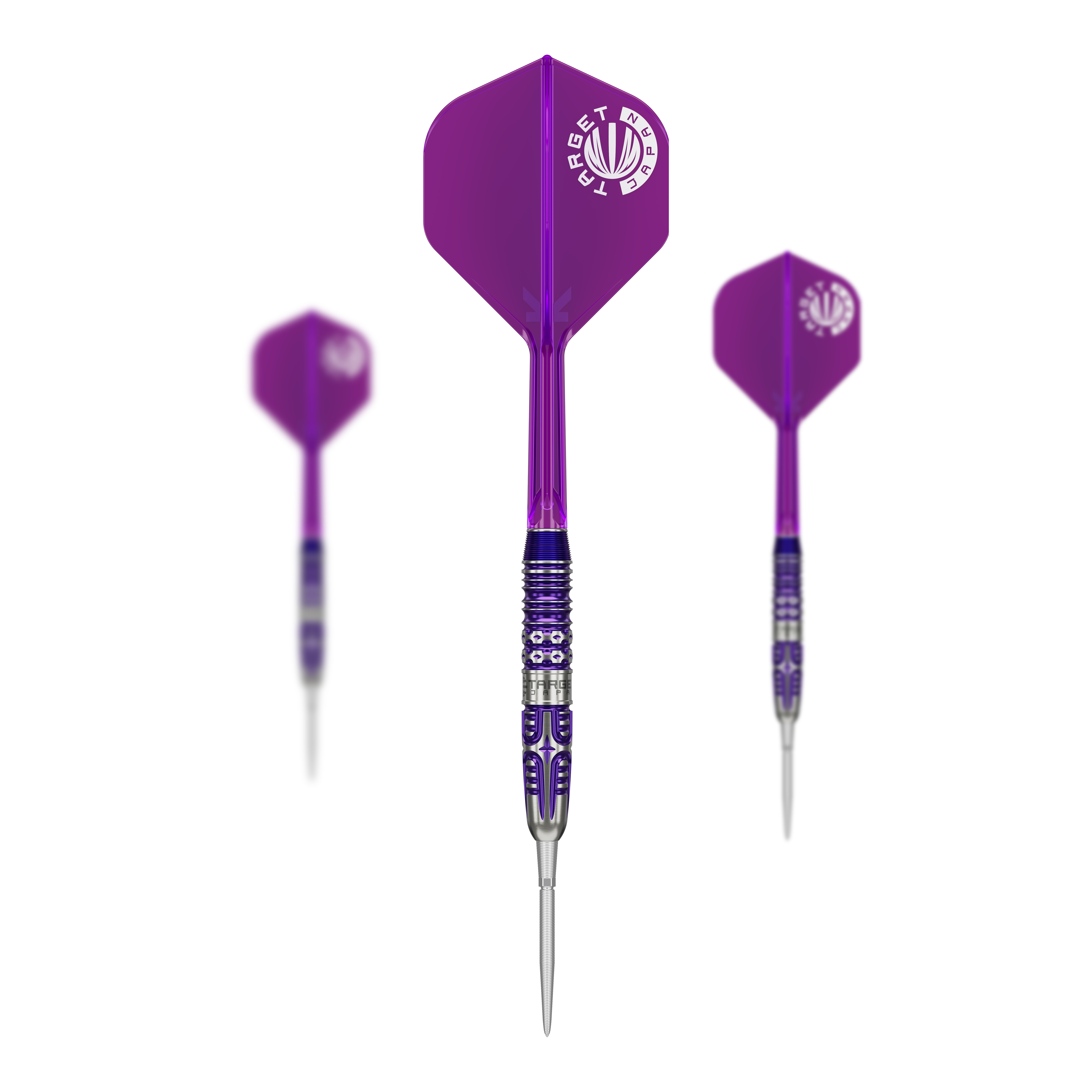 Target Japan Endeavor Kasumi Sato GEN3 Swiss Point Steeldarts Target Japan Endeavour Kasumi Sato GEN3 Swiss Point Steeldarts sind als Set auf dem Bild zu sehen. Die Darstellung zeigt alle enthaltenen Darts zusammen.