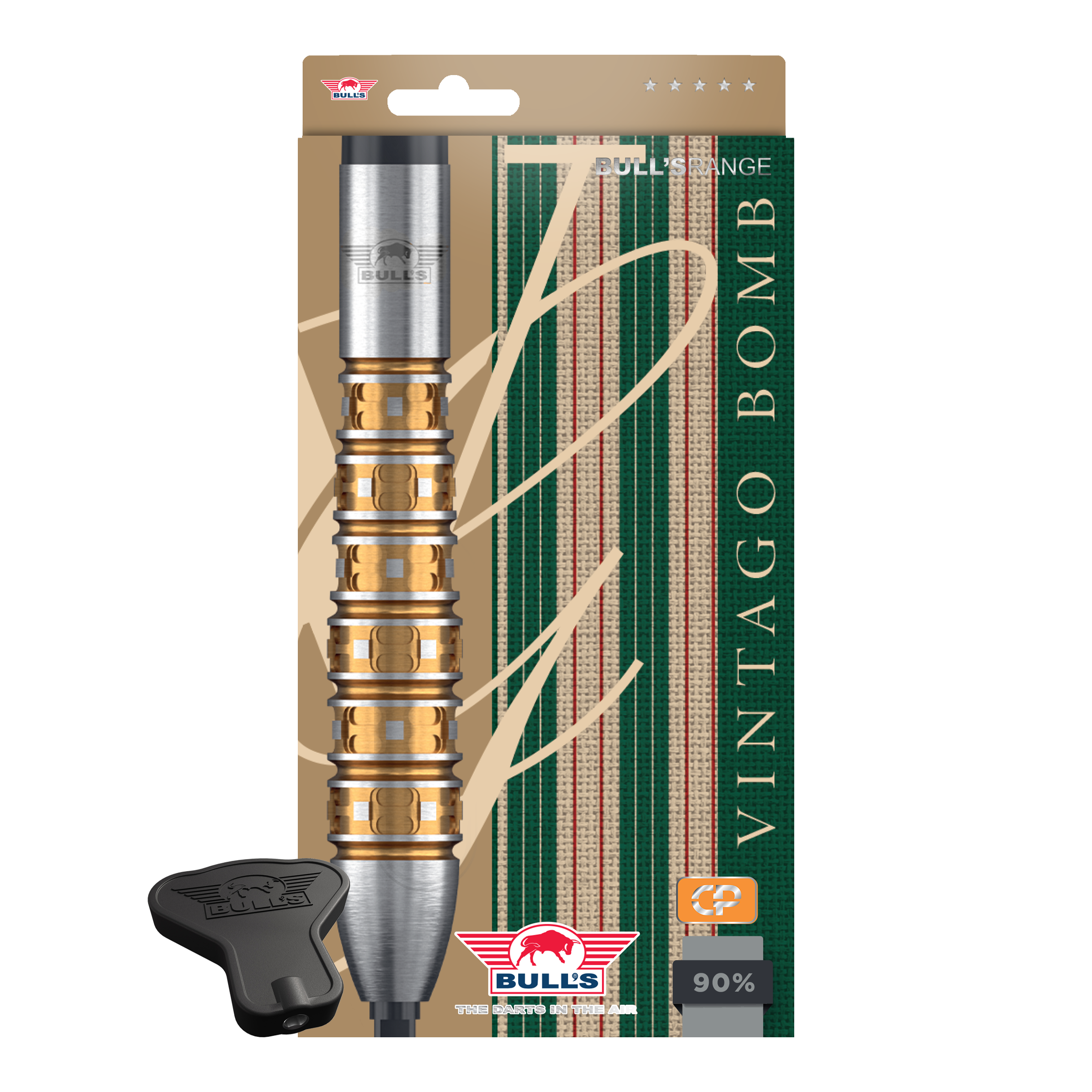 Bulls NL Vintage Bomb Convertible Points Steel Darts Zu sehen sind die Bulls NL Vintago Bomb Convertible Point Steeldarts. Sie bieten flexible Einsatzmöglichkeiten beim Dartsport.