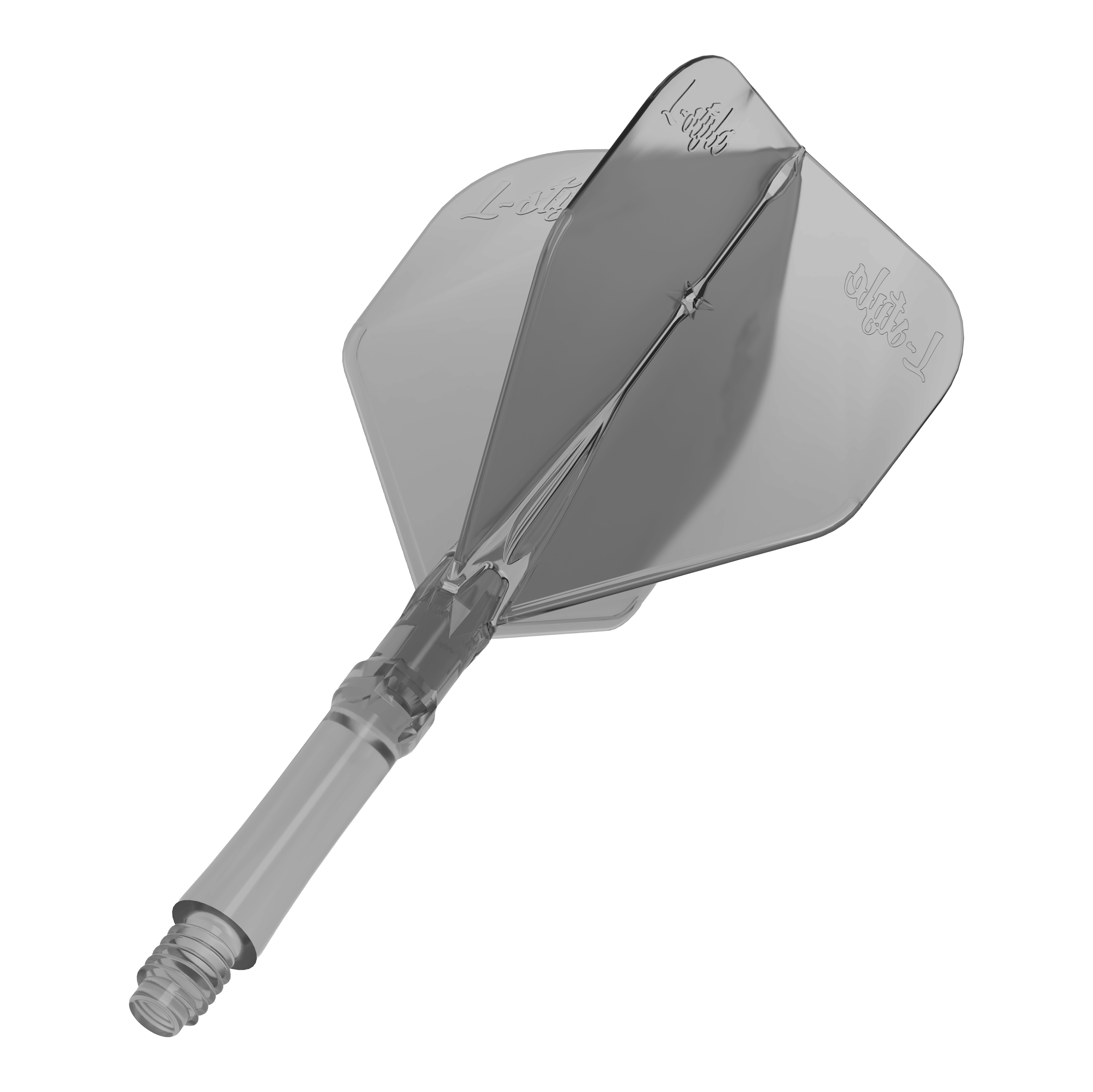 L-Style L-Sytem Flights - Clear Black Zu sehen sind die L-Style L-System Flights - Clear Black. Die Flights sind schwarz-transparent und für Darts geeignet.