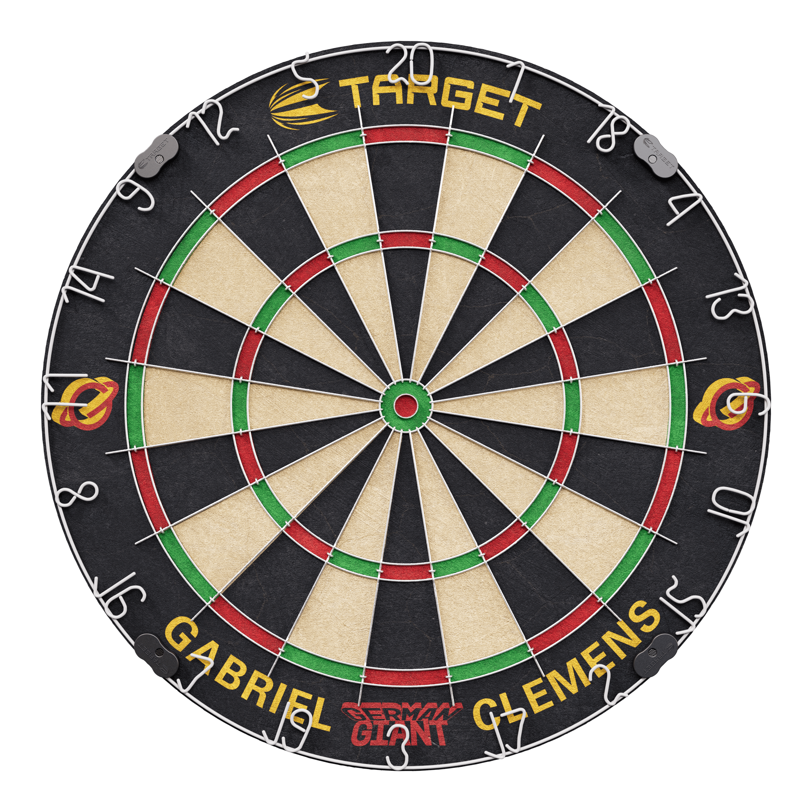 Target Gabriel Clemens Steeldartboard Set