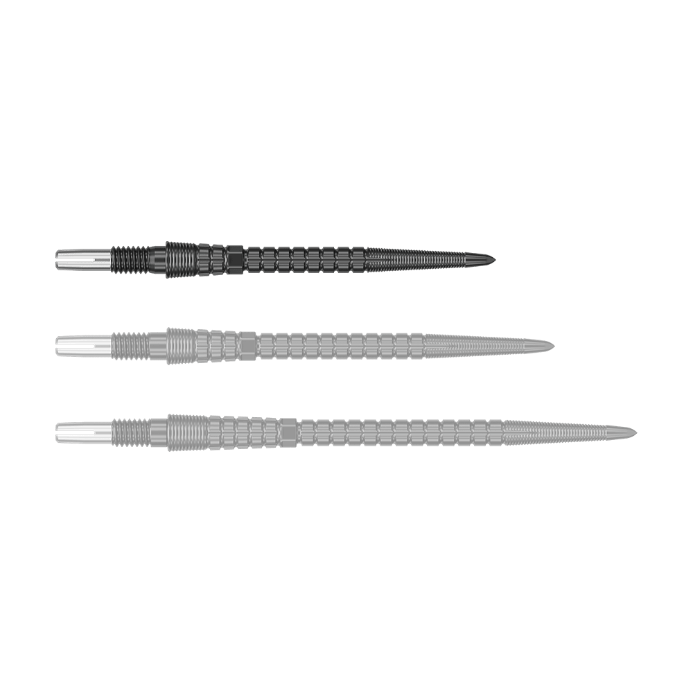 Target Chrono Swiss Storm Point Dart Tips - Black Target Chrono Swiss Storm Point Dart Tips - Black